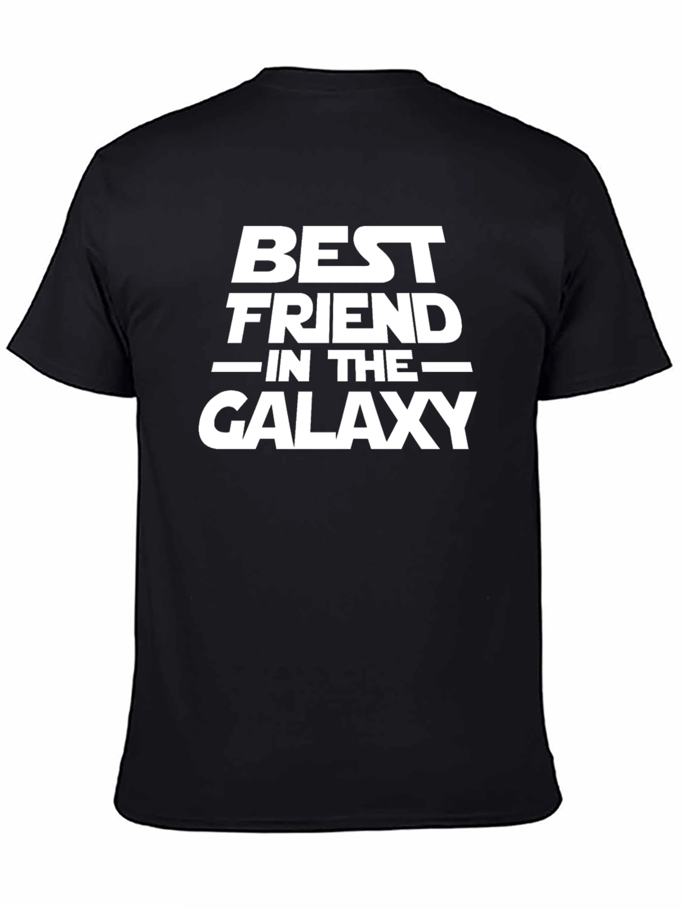 Best Friend in the Galaxy Black Graphic Tee