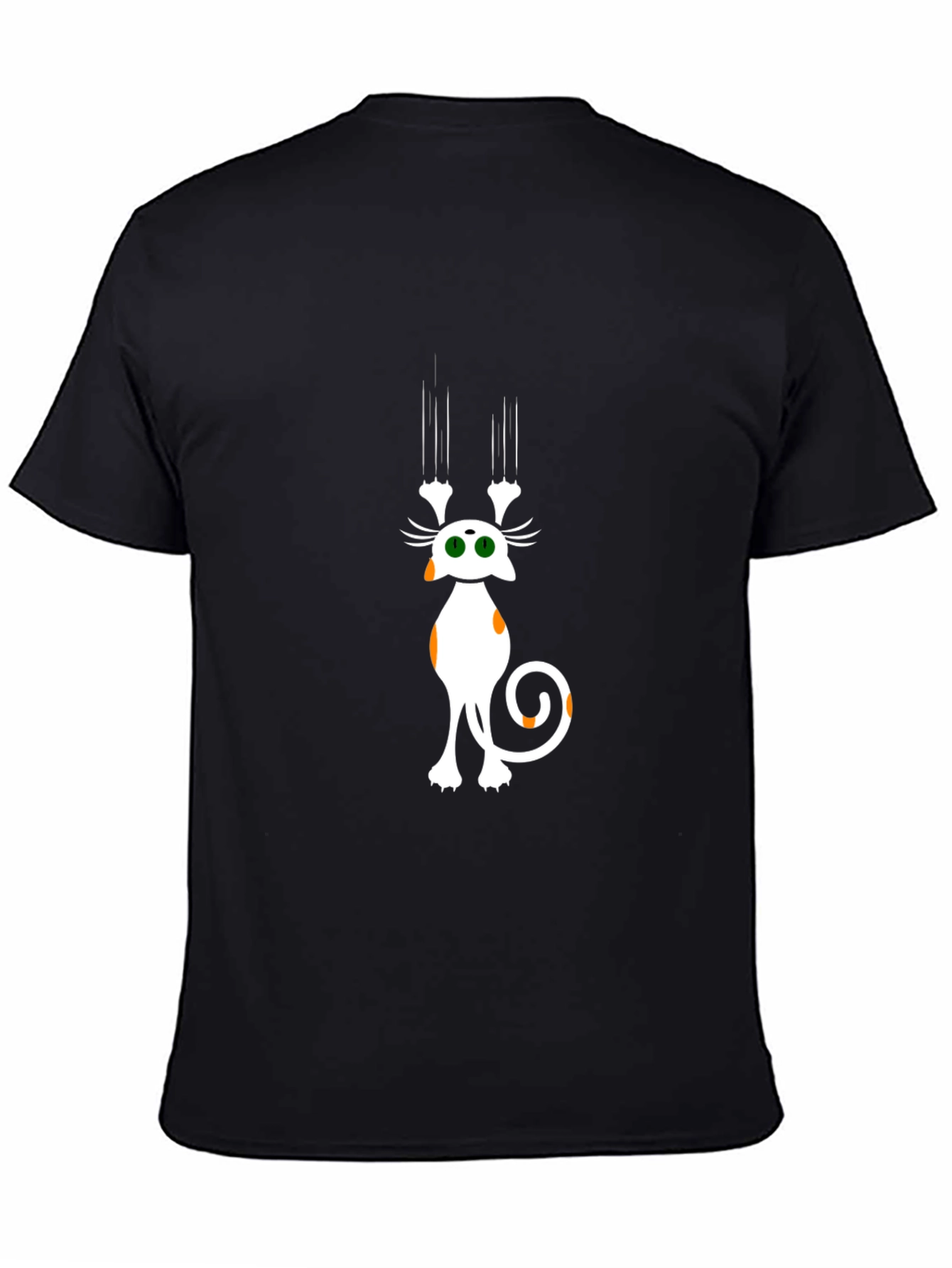 Cat Scratch T-Shirt - Funny Graphic Tee