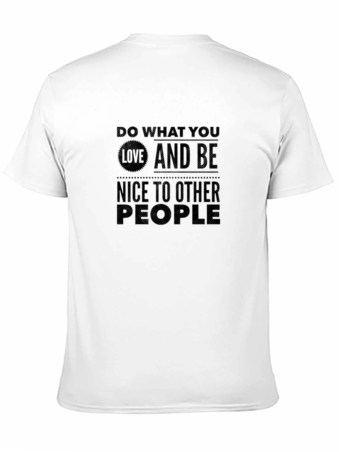 Do What You Love Graphic Tee - Black
