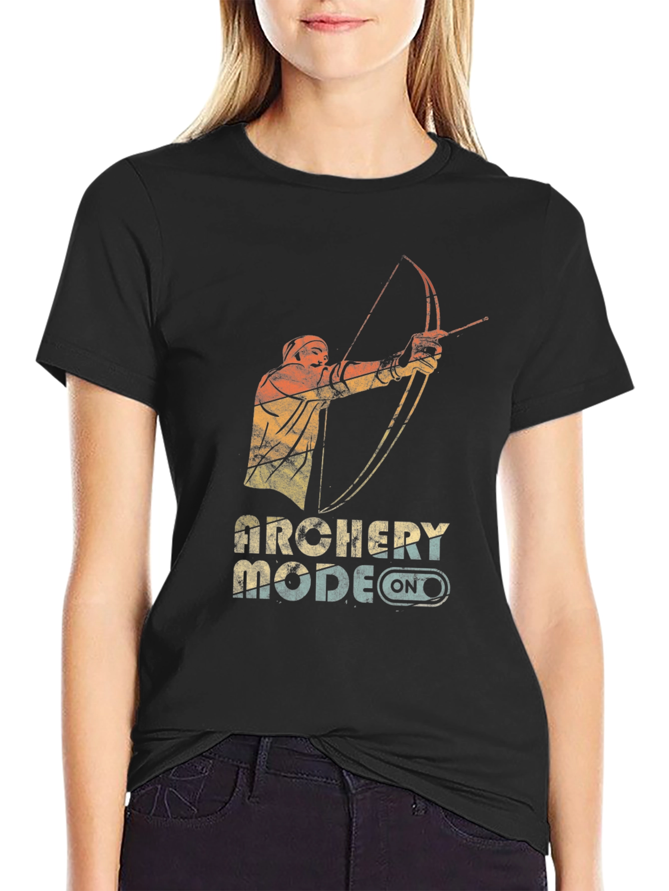 Archery Mode On T-Shirt