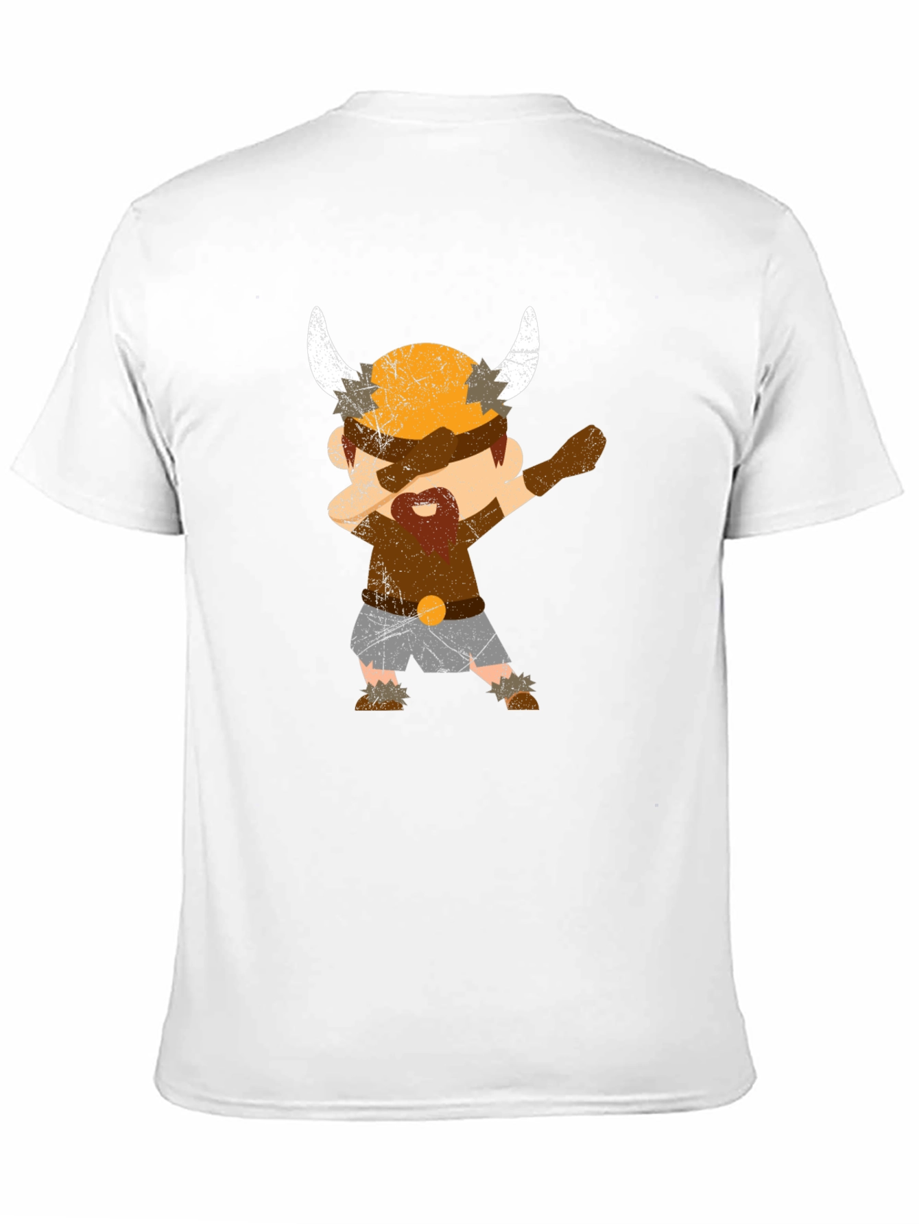 Dabbing Viking Graphic T-Shirt - Funny Viking Tee