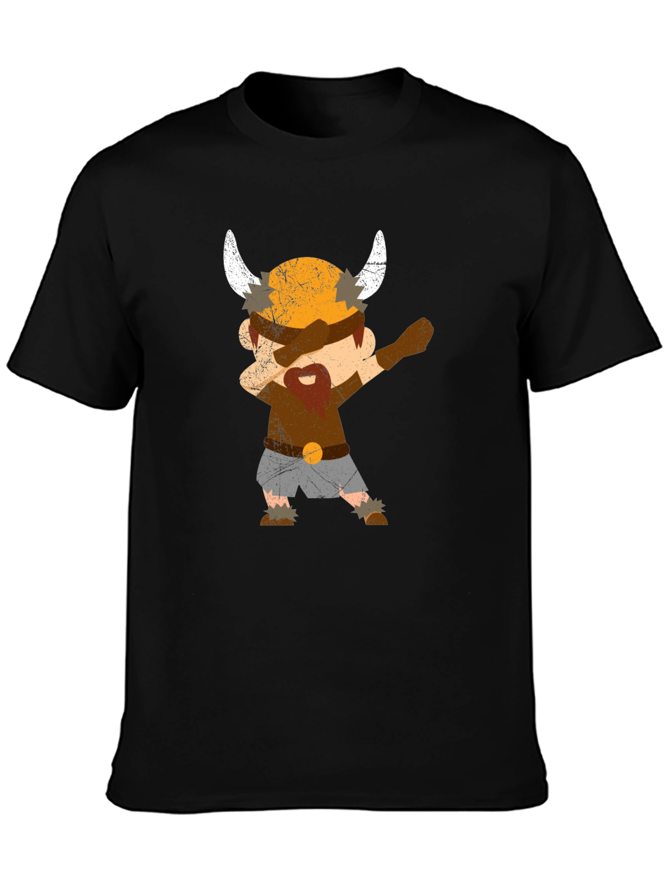 Dabbing Viking Graphic T-Shirt - Funny Viking Tee