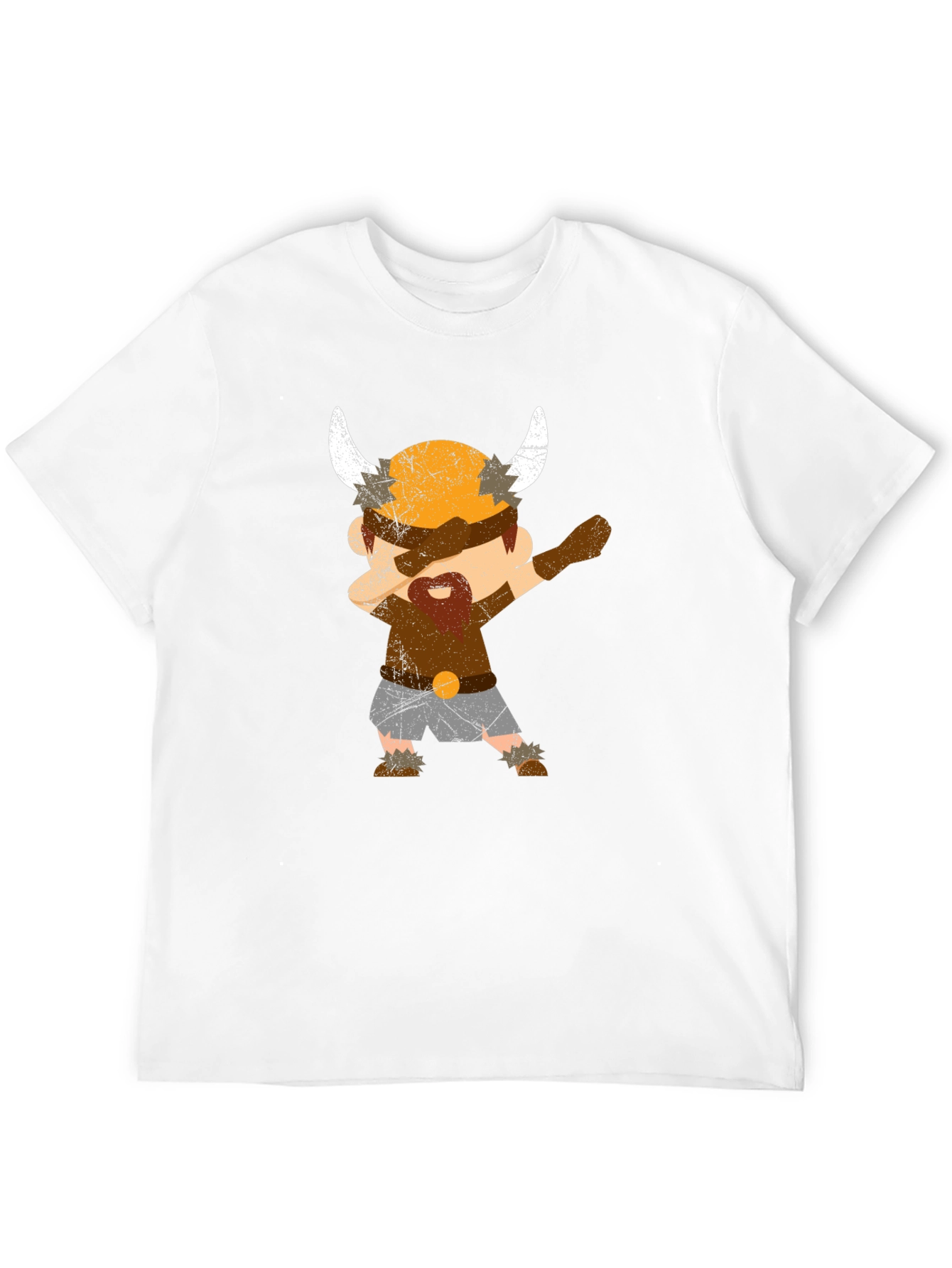 Dabbing Viking Graphic T-Shirt - Funny Viking Tee
