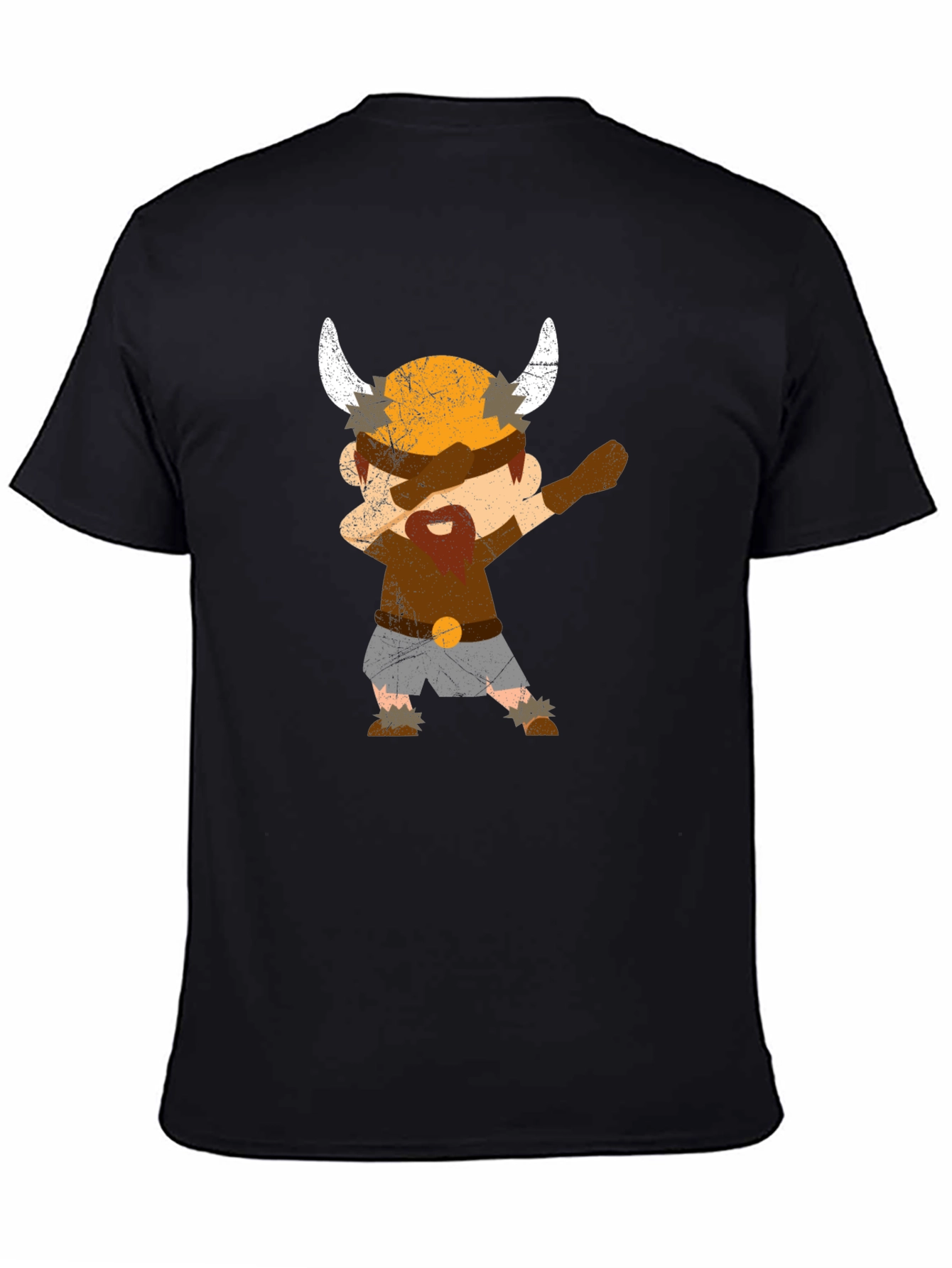 Dabbing Viking Graphic T-Shirt - Funny Viking Tee