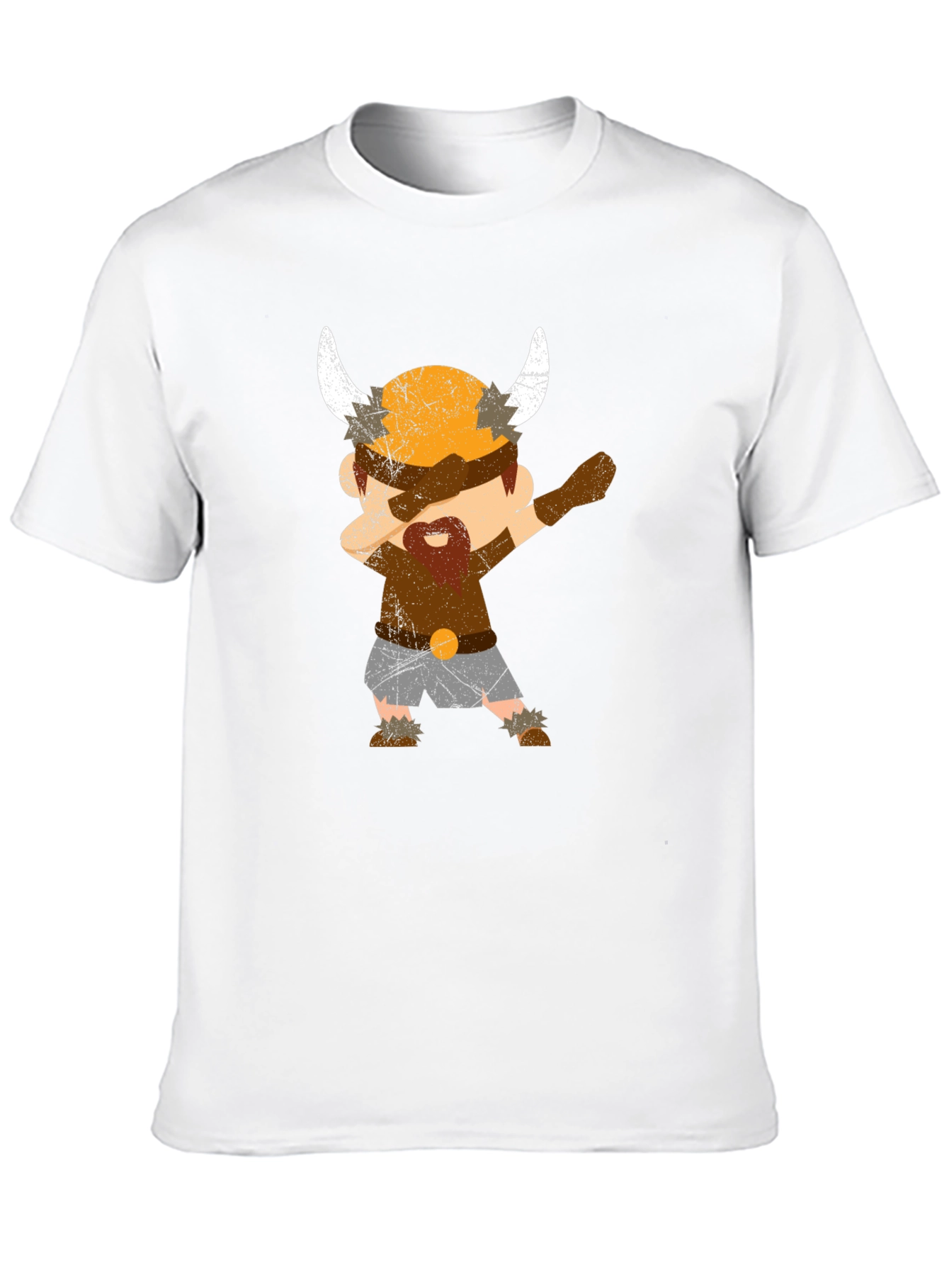 Dabbing Viking Graphic T-Shirt - Funny Viking Tee