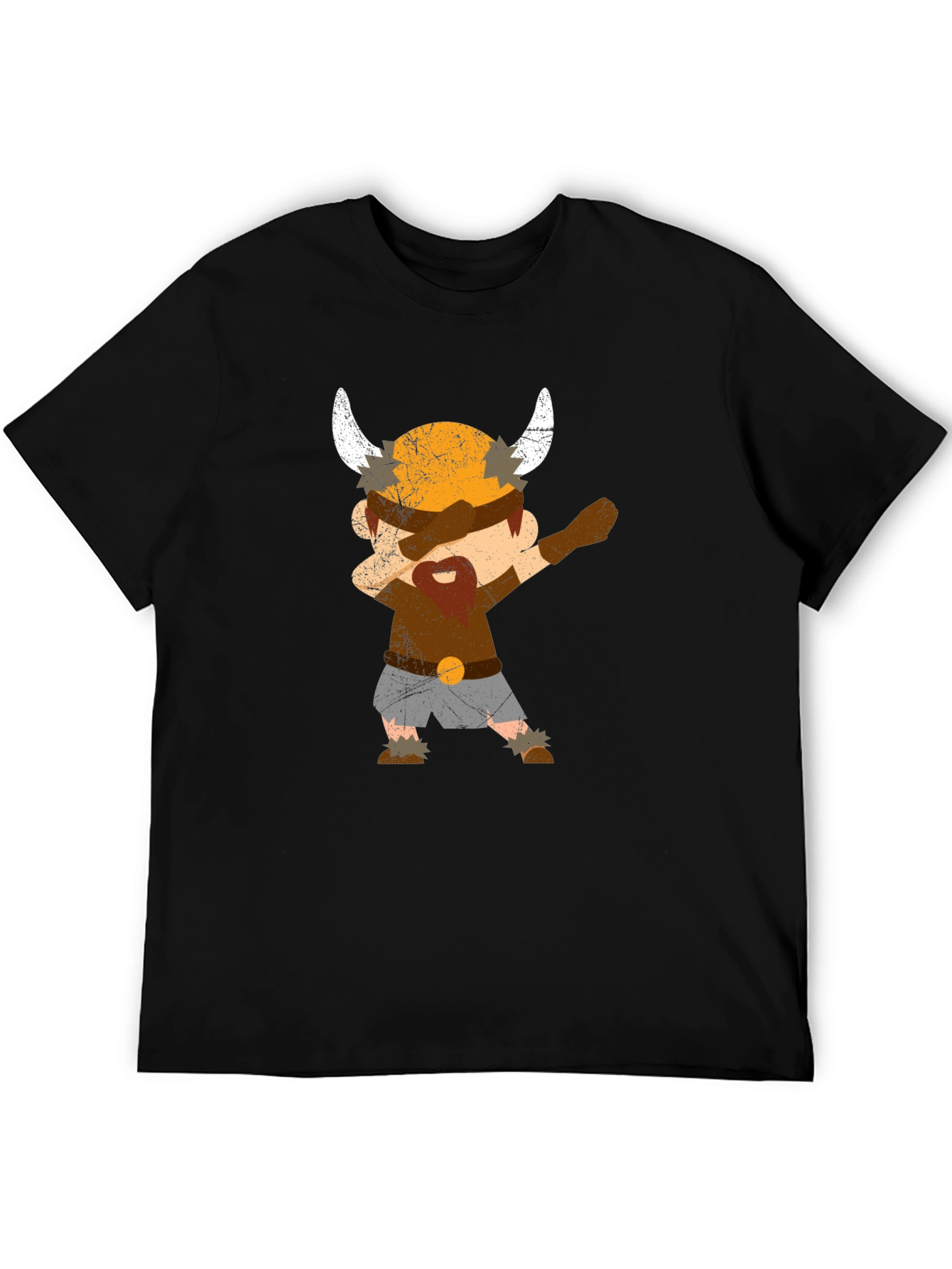 Dabbing Viking Graphic T-Shirt - Funny Viking Tee