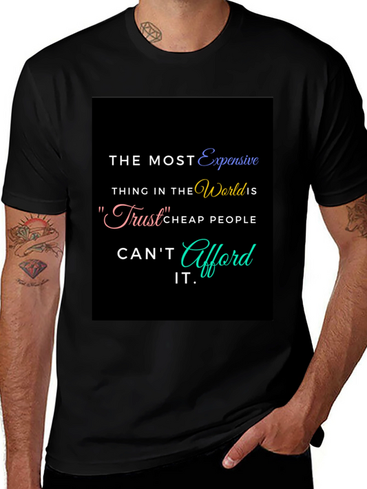 Trust Quote Graphic T-Shirt