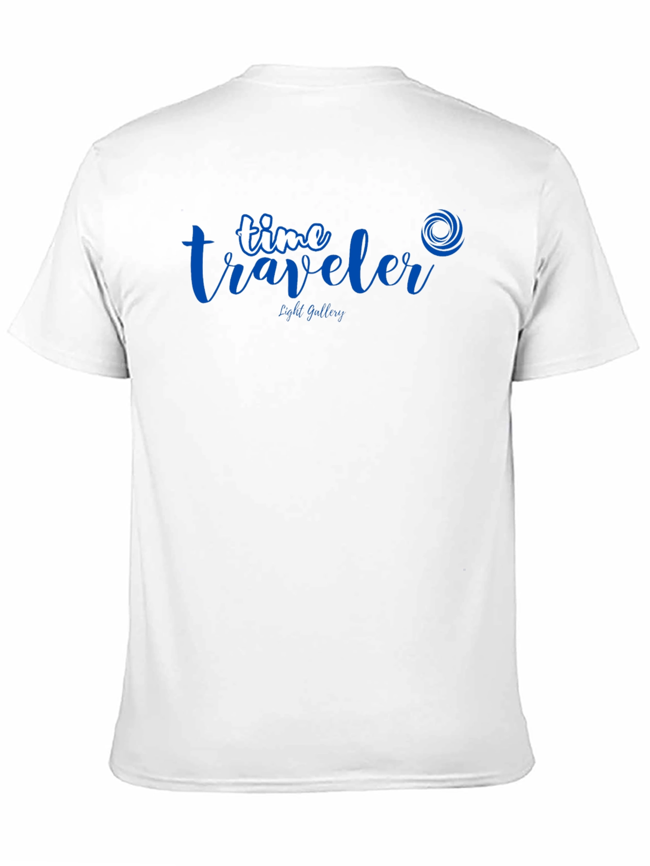 Time Traveler Black Graphic Tee - Premium Cotton Blend