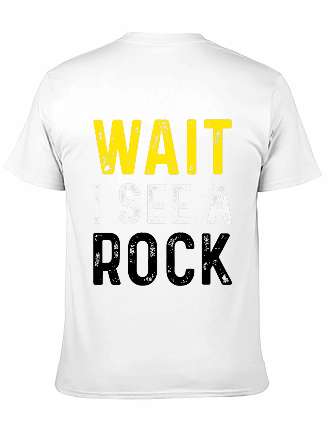 Wait I See A Rock Funny Geology T-Shirt