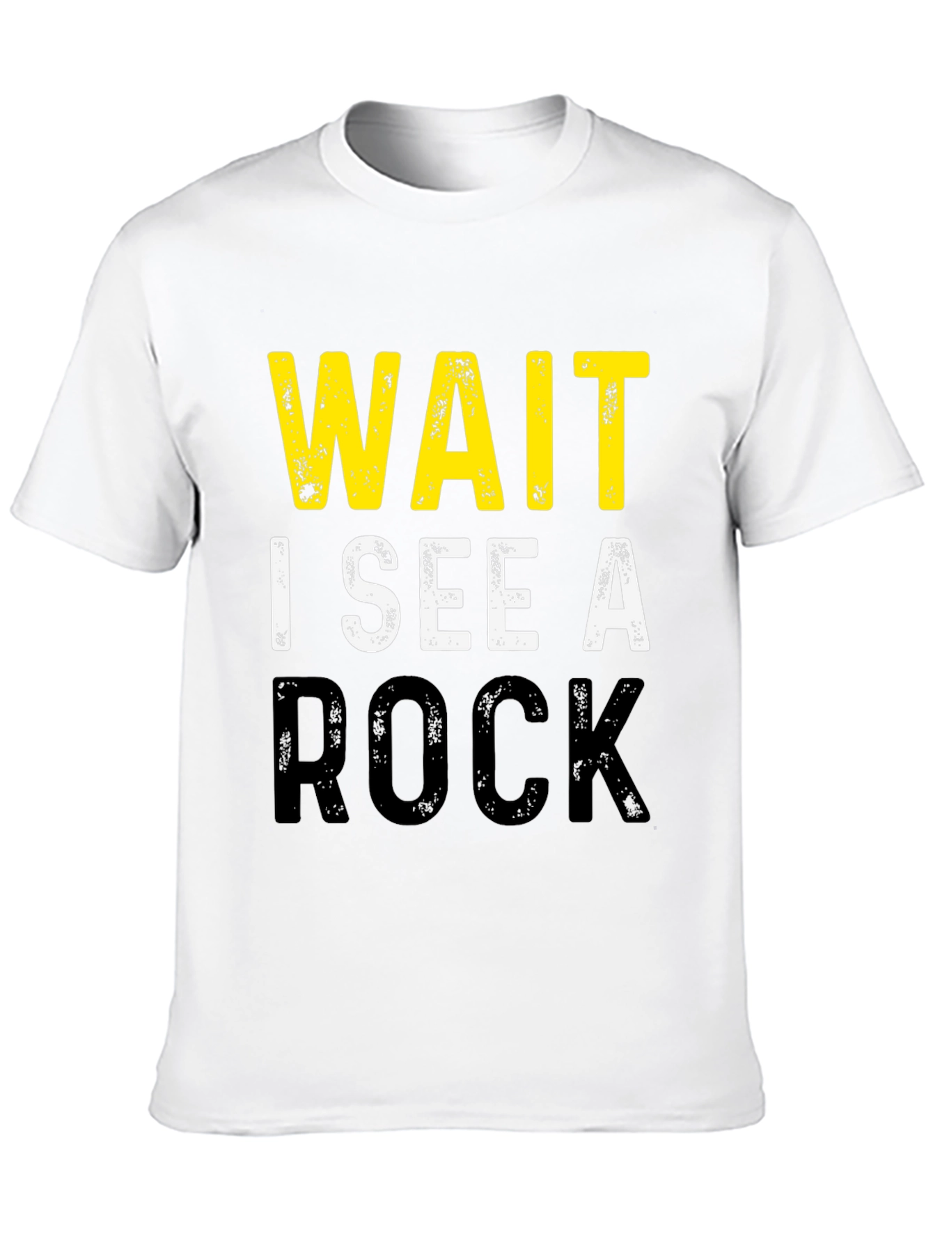 Wait I See A Rock Funny Geology T-Shirt