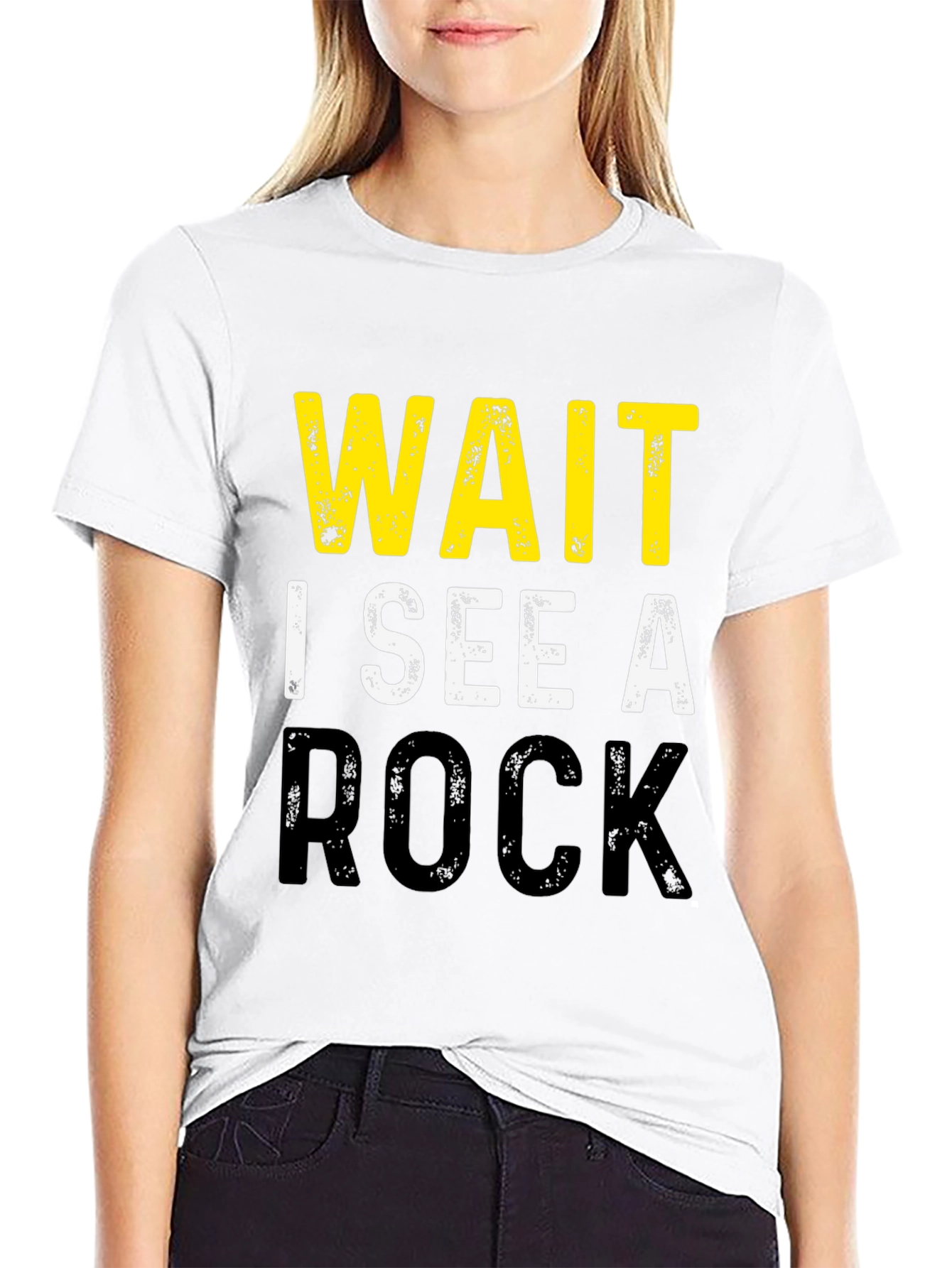 Wait I See A Rock Funny Geology T-Shirt