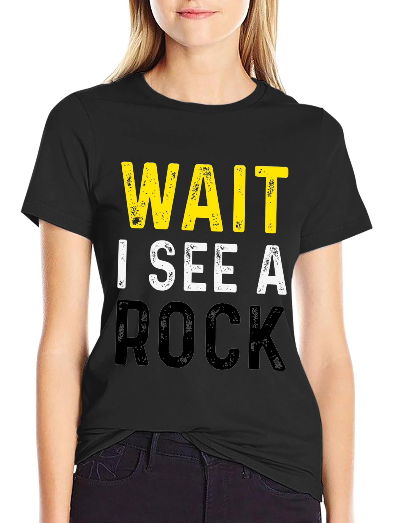 Wait I See A Rock Funny Geology T-Shirt
