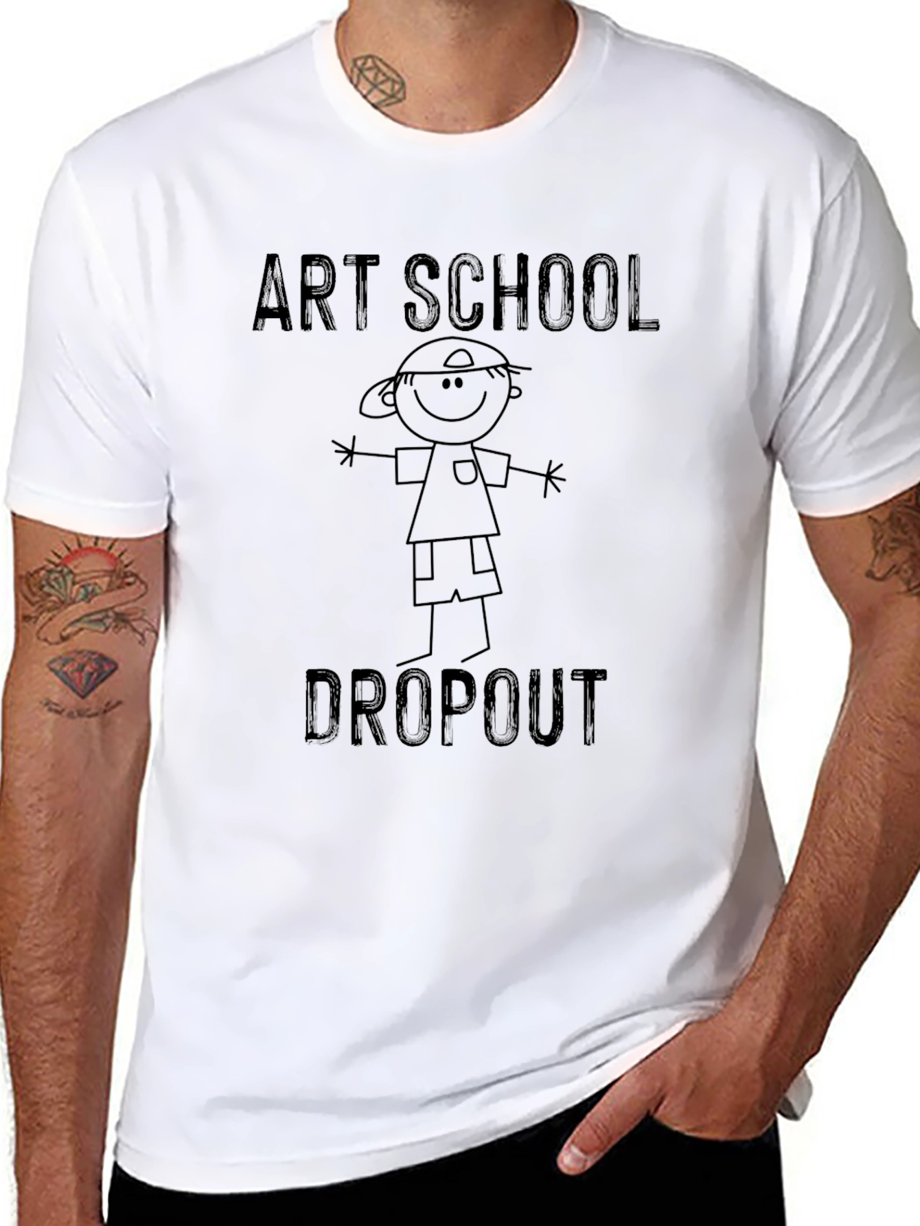 Art School Dropout T-Shirt - Unisex Graphic Tee