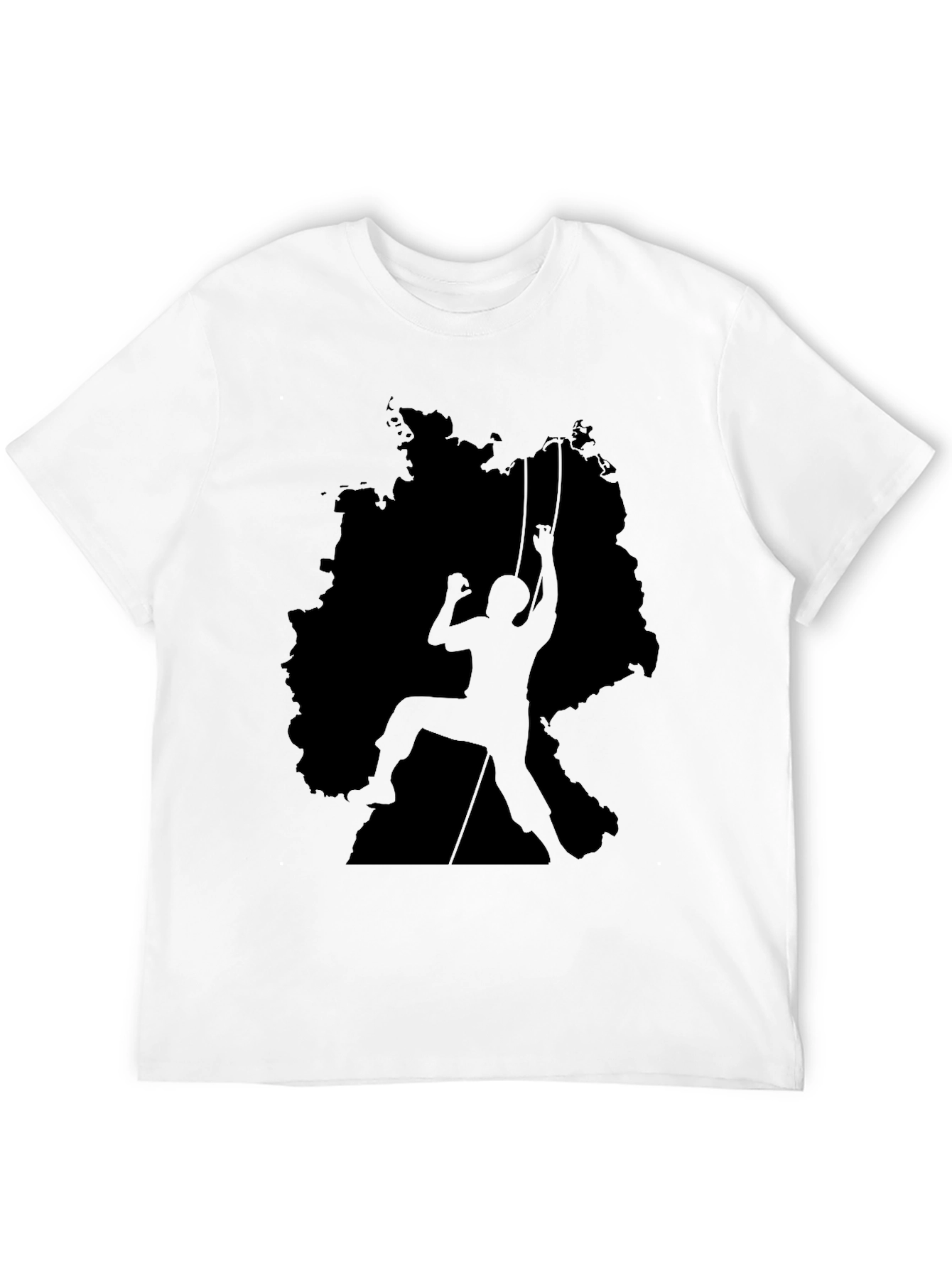 Climbing Germany T-Shirt - Black Graphic Tee