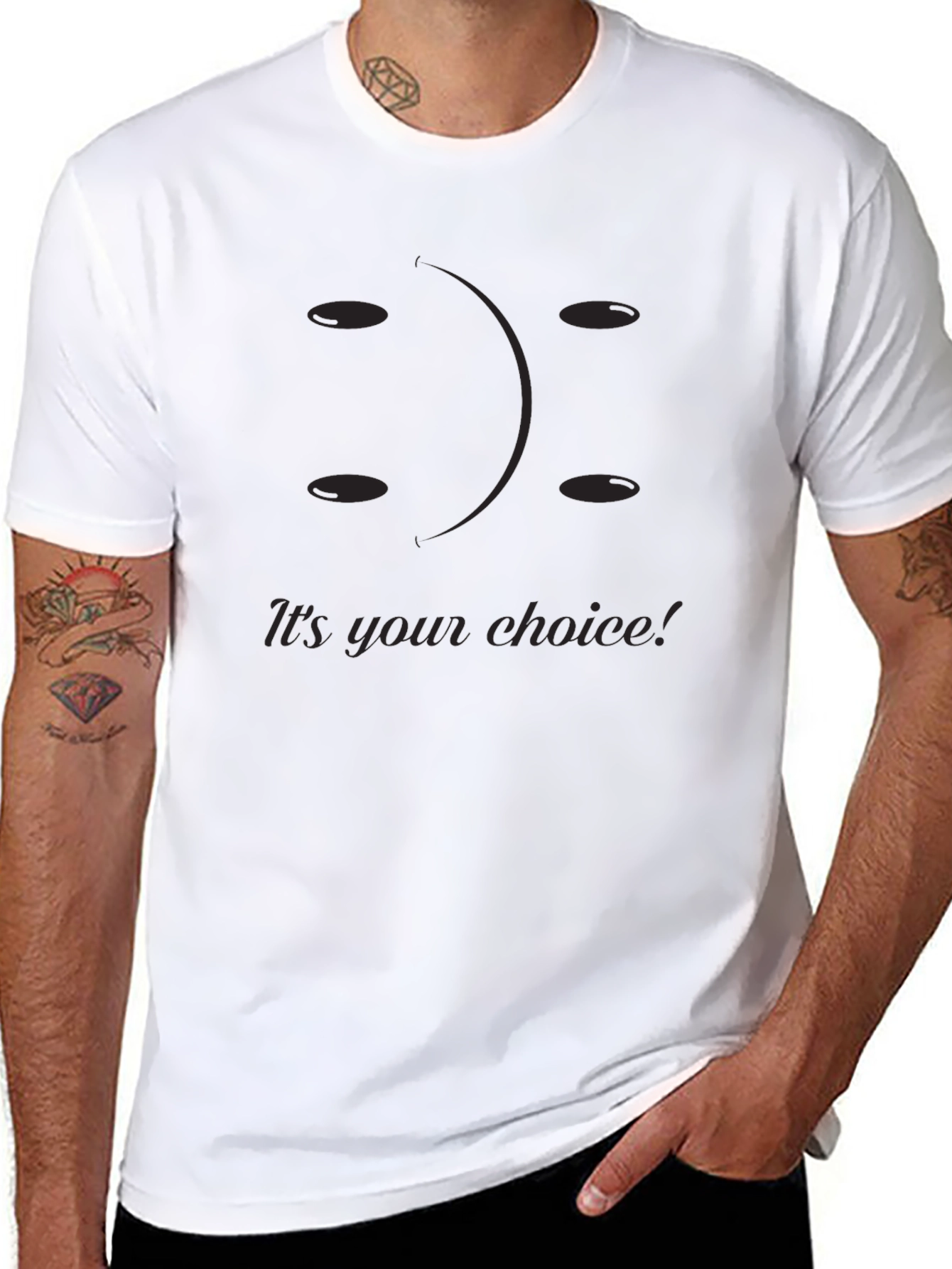 Choice T-Shirt: Happy or Sad?
