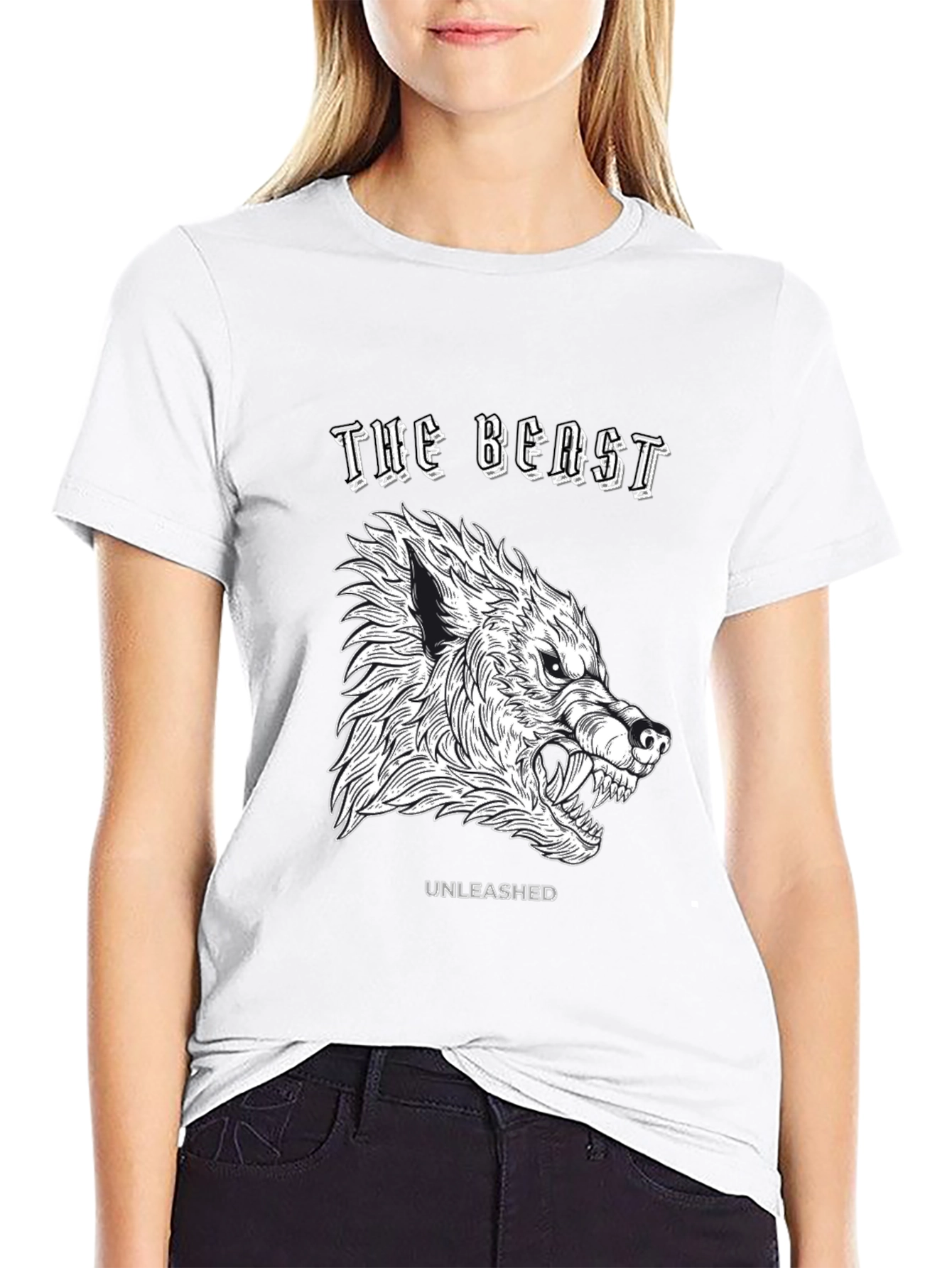 The Beast Unleashed Graphic T-Shirt - Black