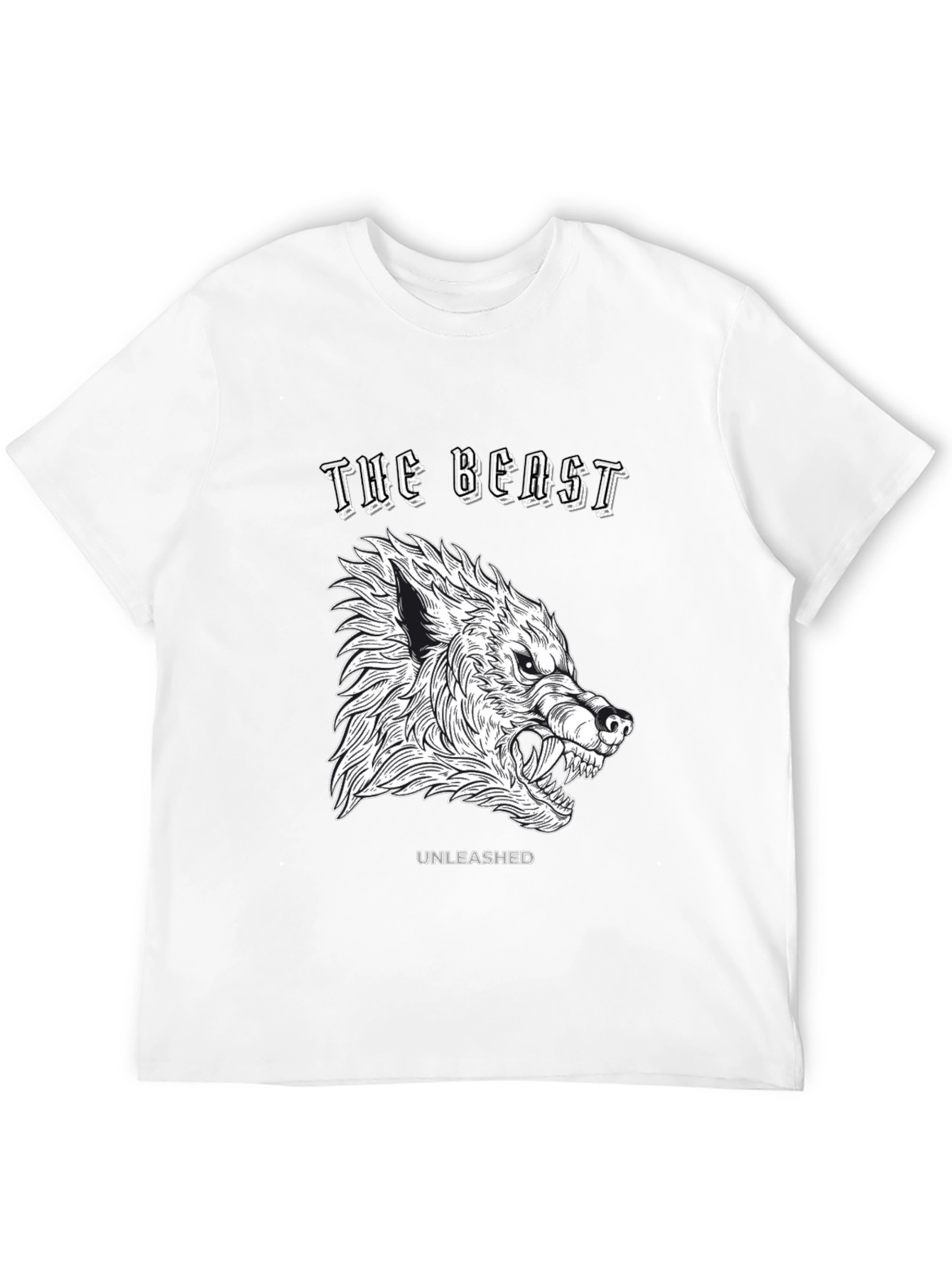 The Beast Unleashed Graphic T-Shirt - Black