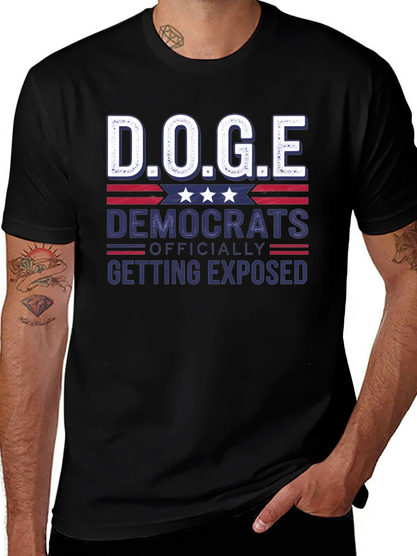 D.O.G.E. Democrats Exposed T-Shirt