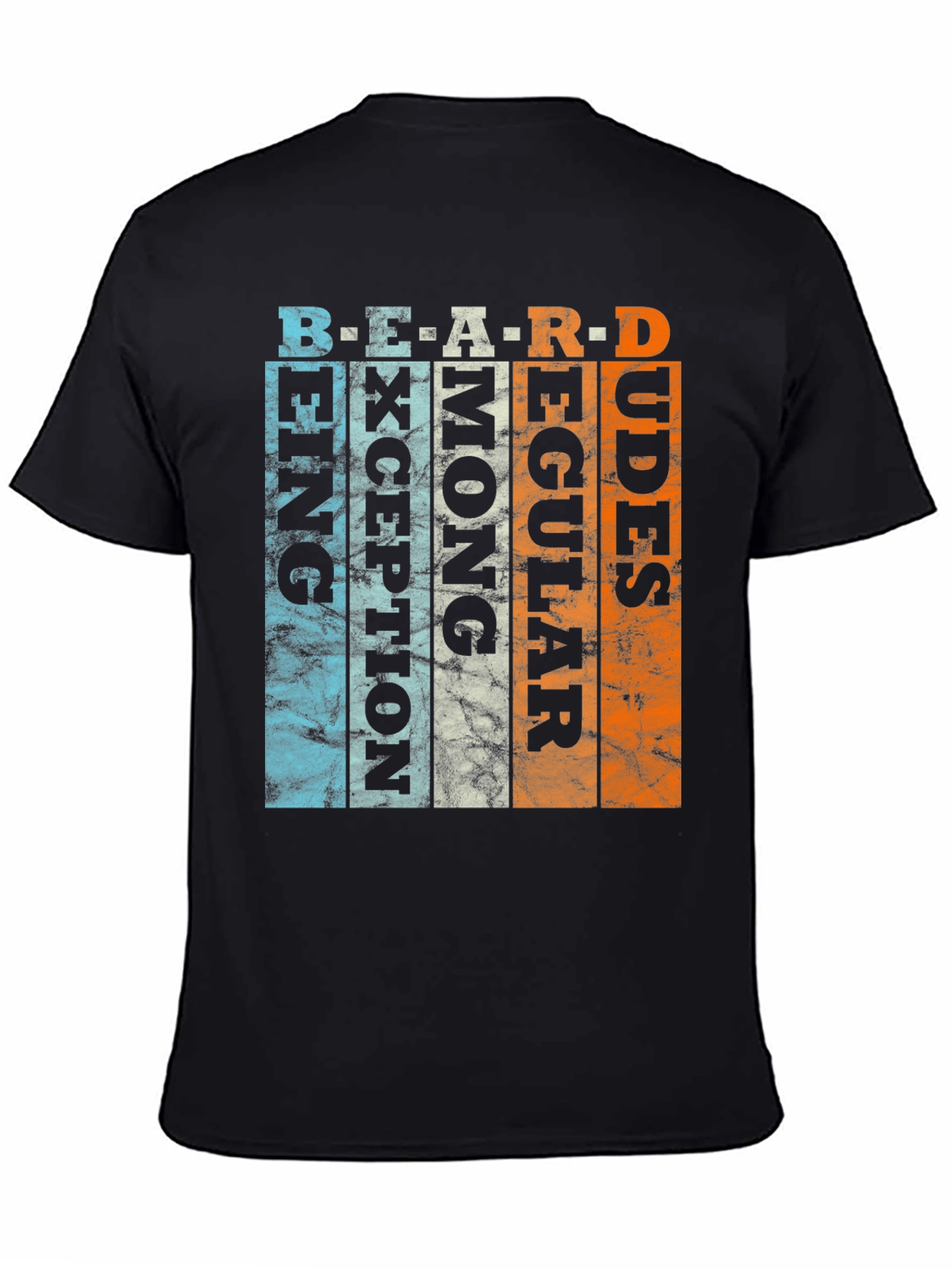 Beard Rules Funny Graphic T-Shirt