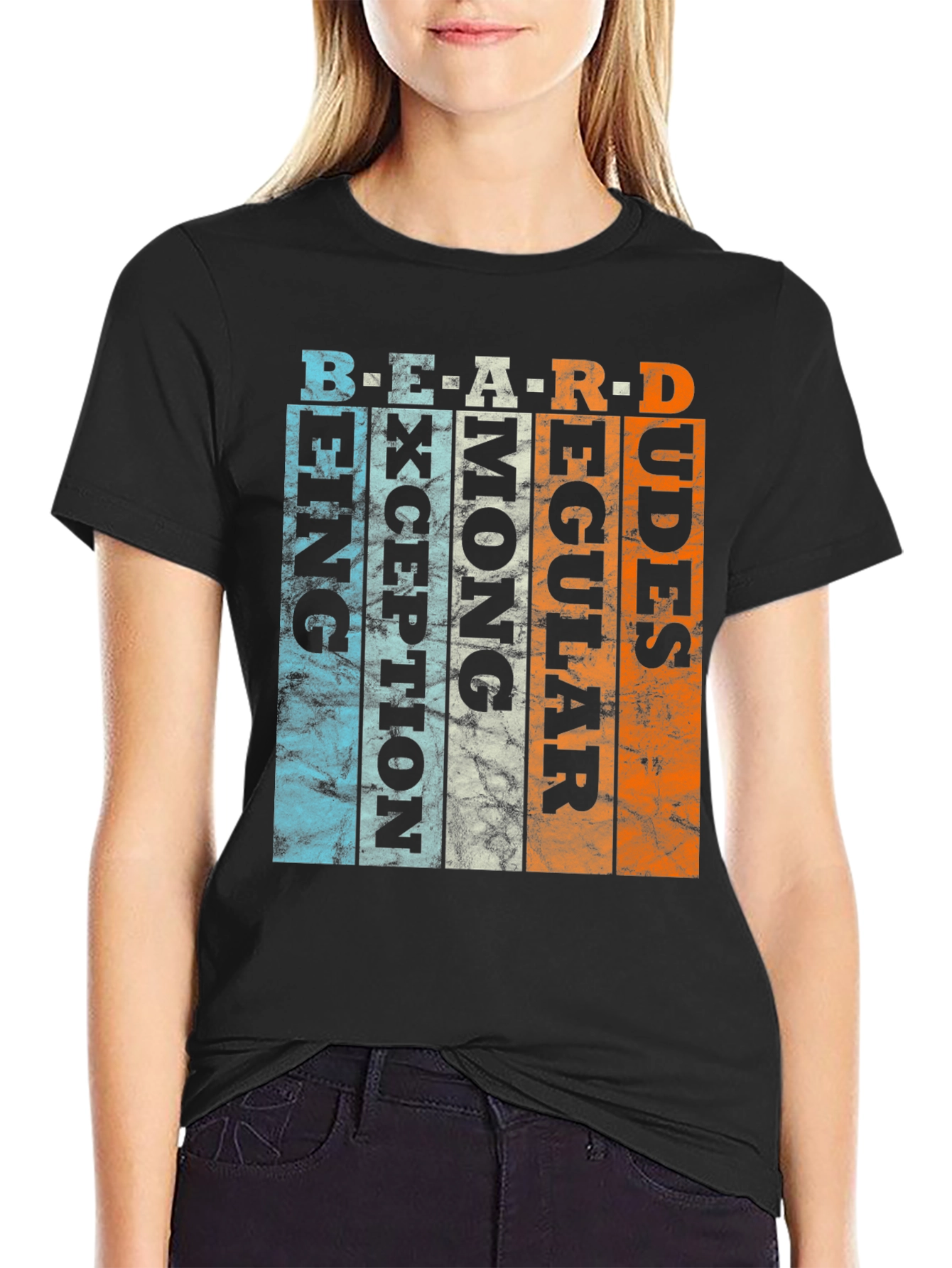 Beard Rules Funny Graphic T-Shirt