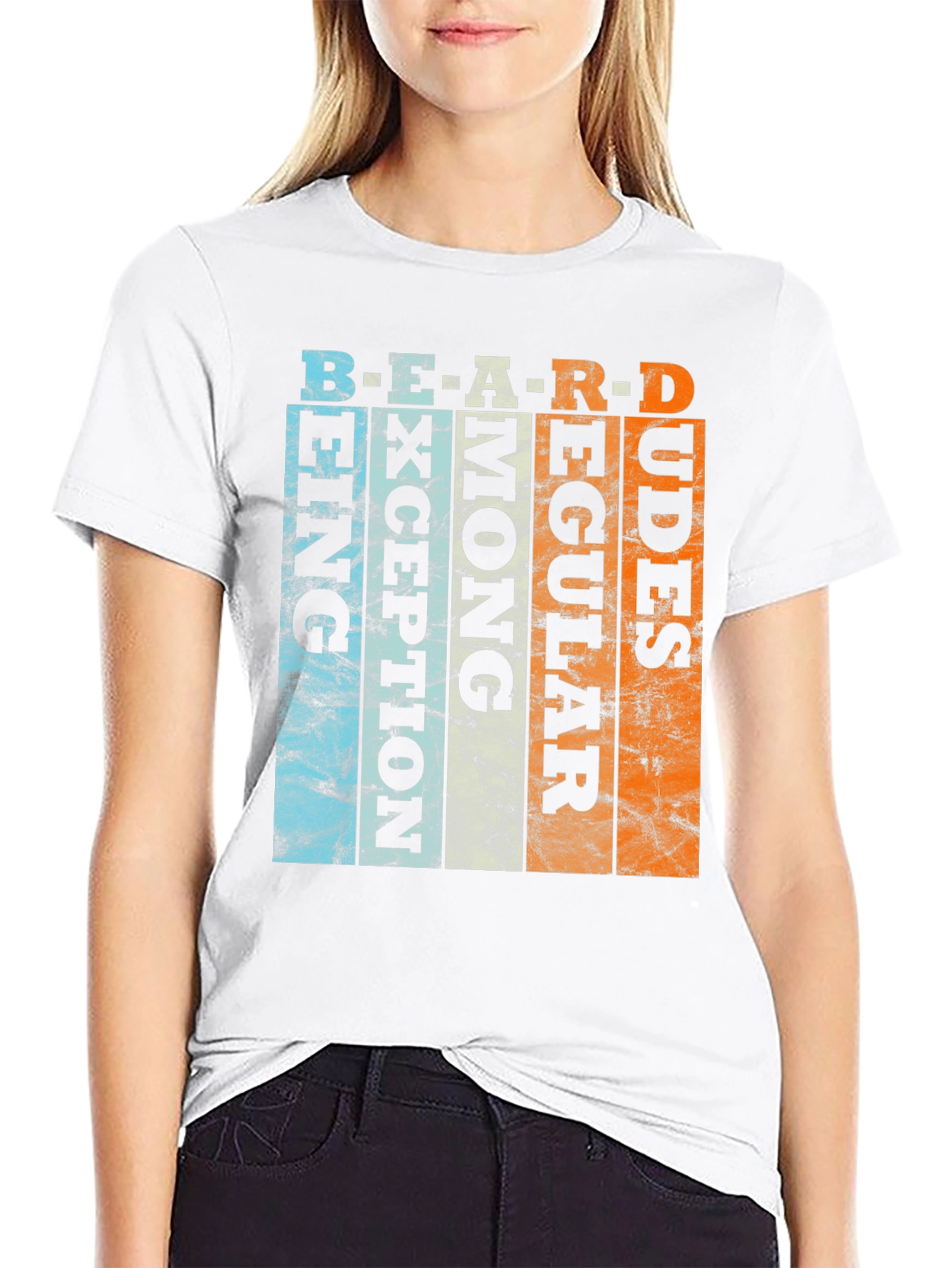Beard Rules Funny Graphic T-Shirt
