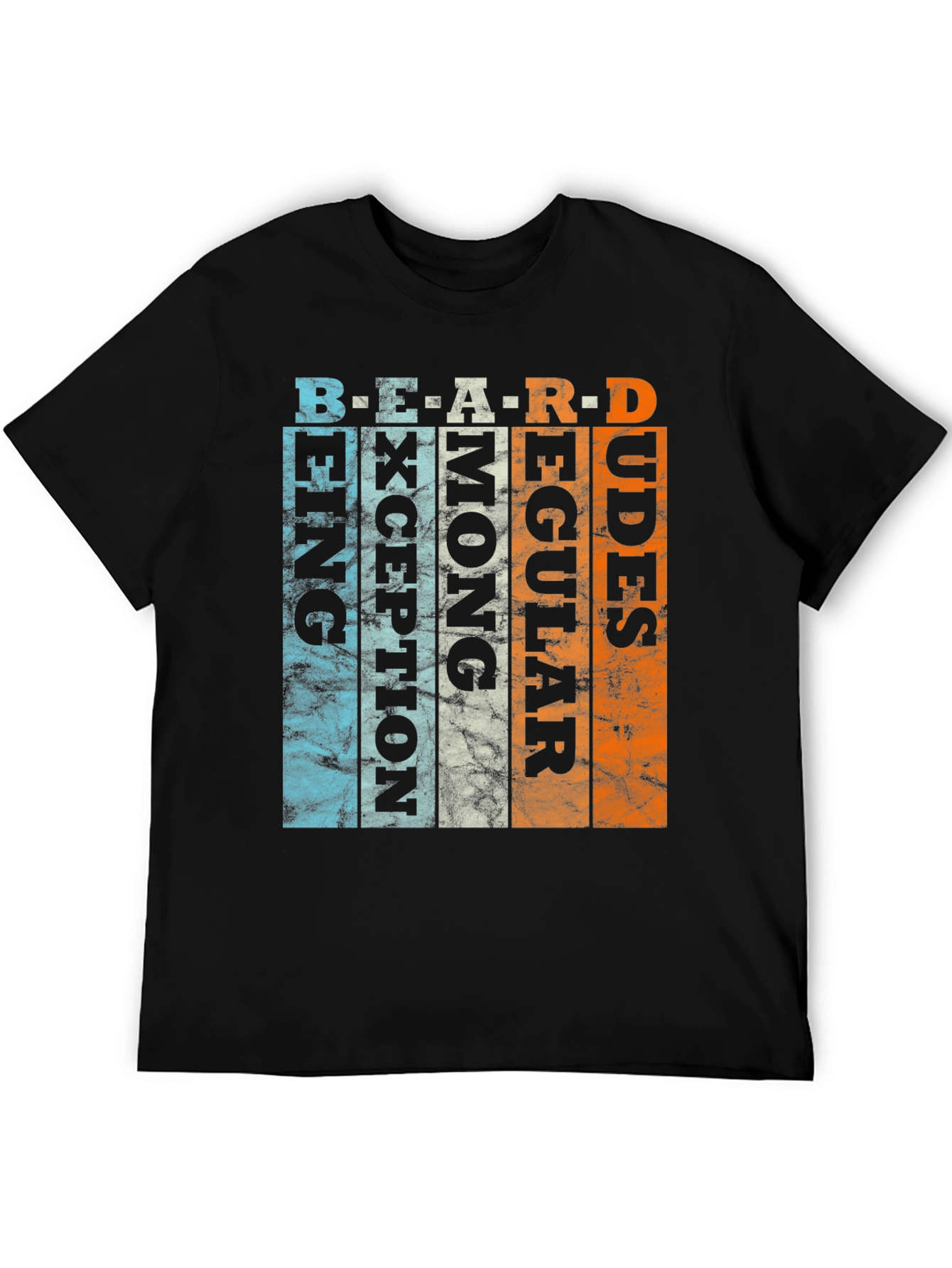 Beard Rules Funny Graphic T-Shirt