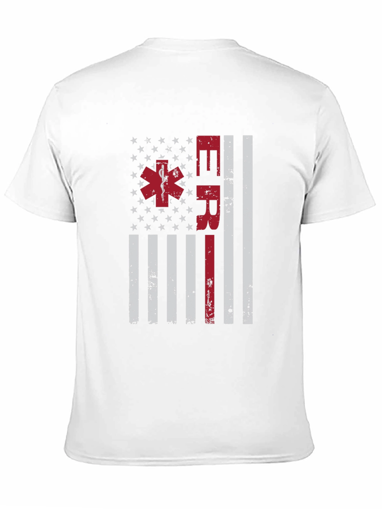 ER American Flag T-Shirt - Emergency Responder Tee