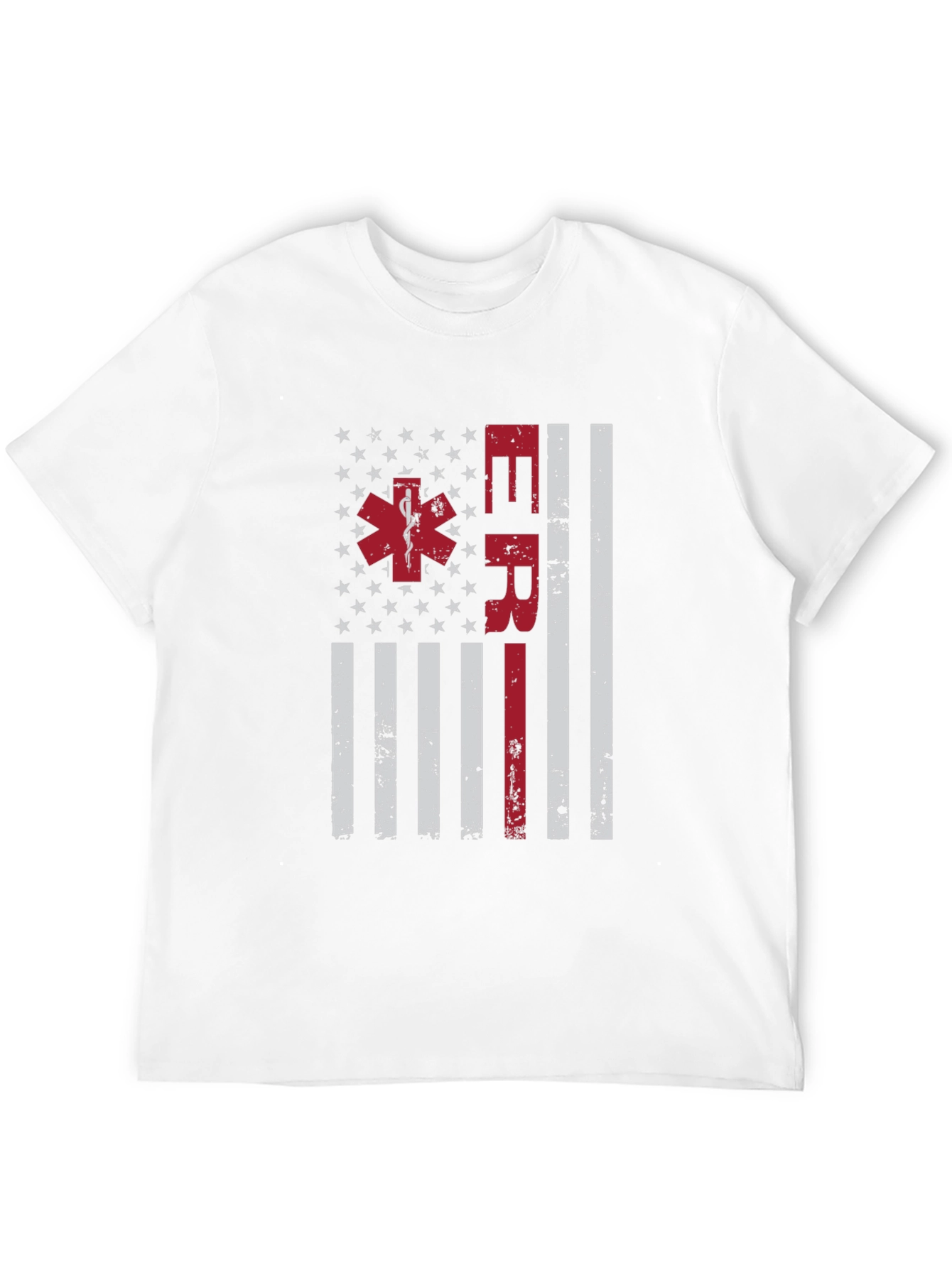 ER American Flag T-Shirt - Emergency Responder Tee