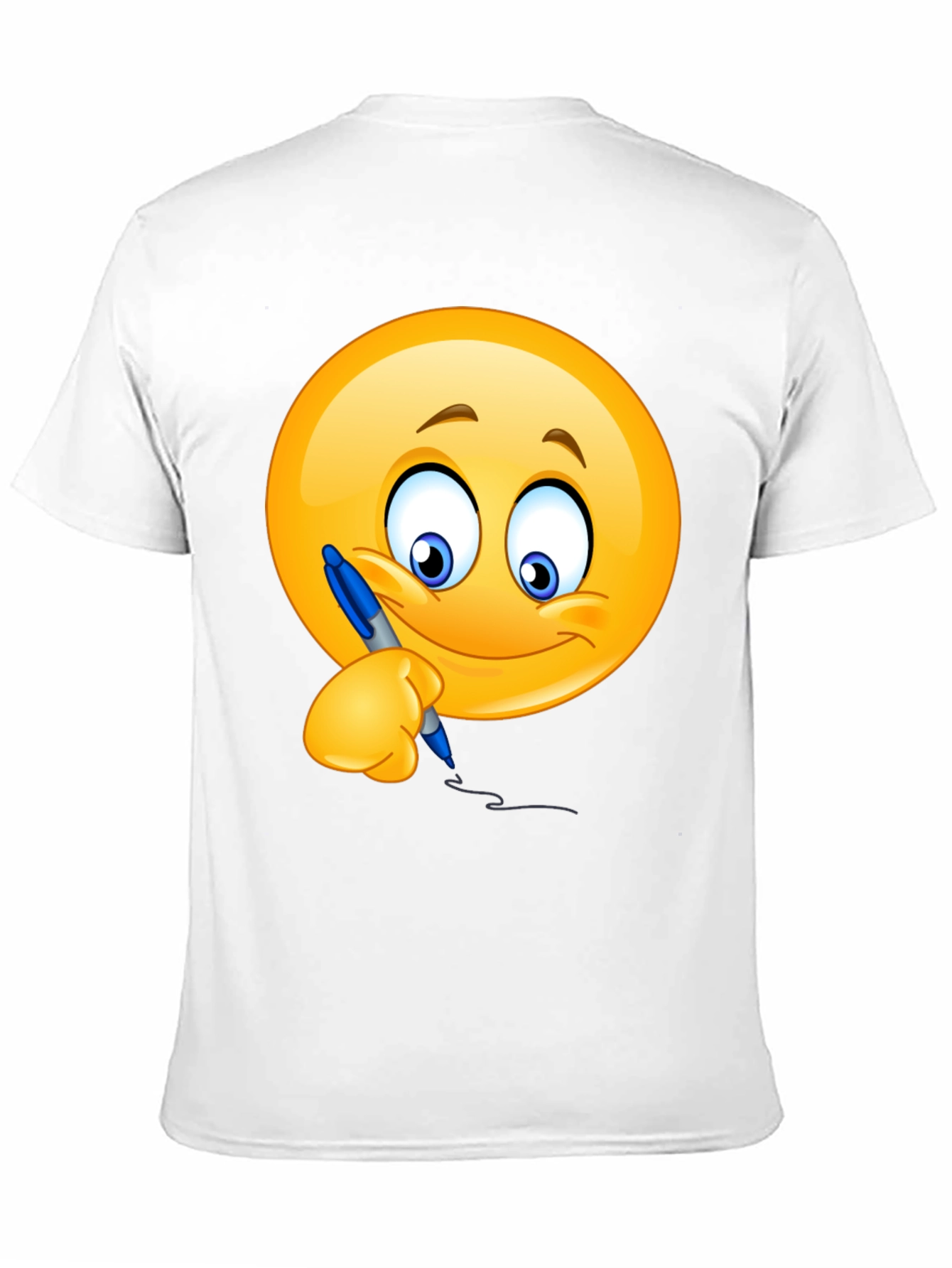 Emoji Writer Graphic T-Shirt - Fun & Expressive Tee