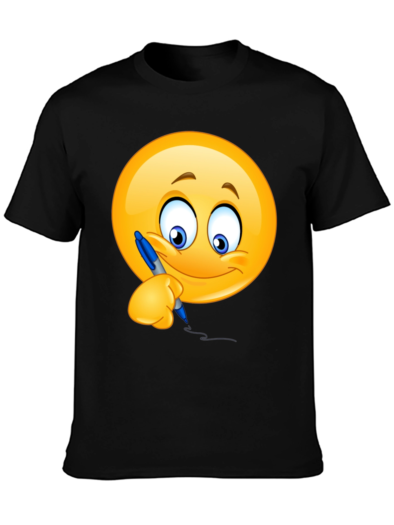Emoji Writer Graphic T-Shirt - Fun & Expressive Tee
