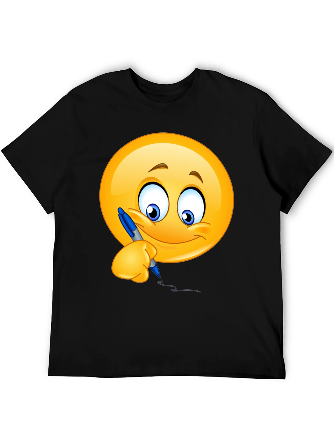 Emoji Writer Graphic T-Shirt - Fun & Expressive Tee