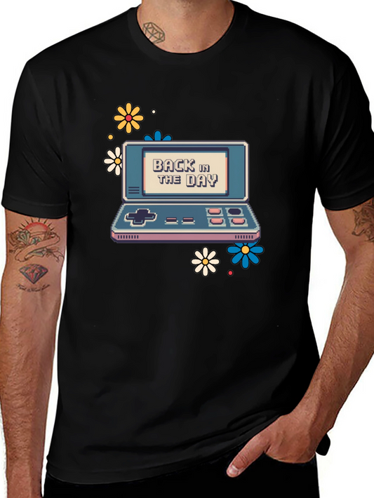 Retro Gaming Tee: Back in the Day Classic Console Shirt