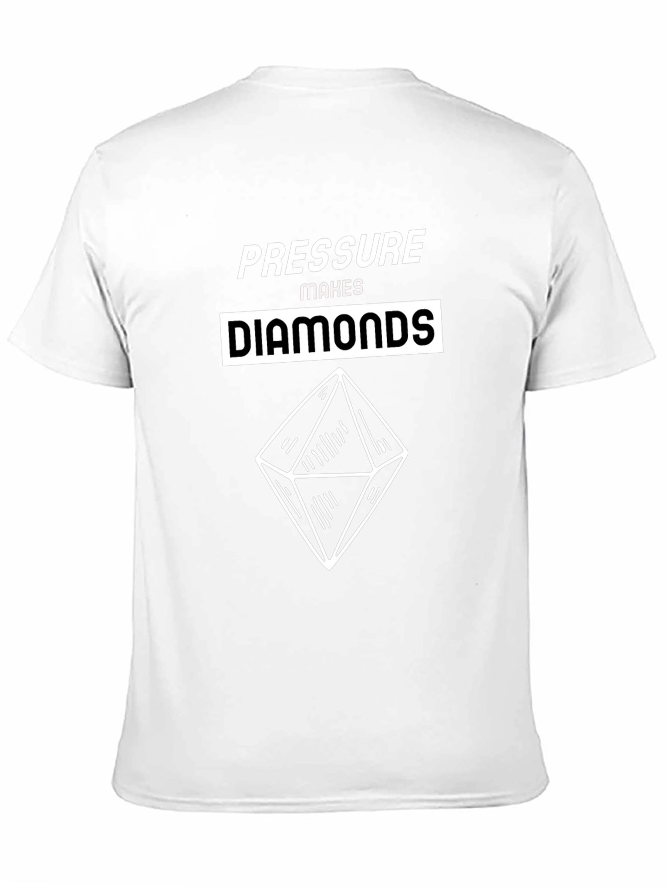 Pressure Makes Diamonds Graphic T-Shirt - Black