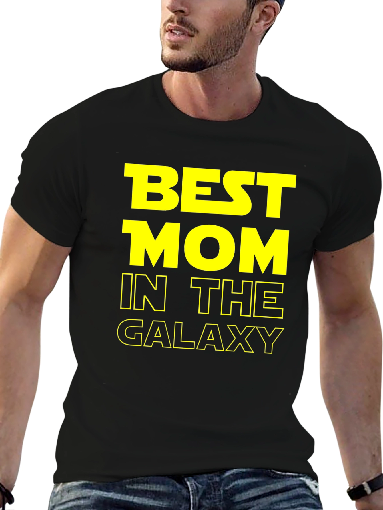 Best Mom in the Galaxy Graphic Tee