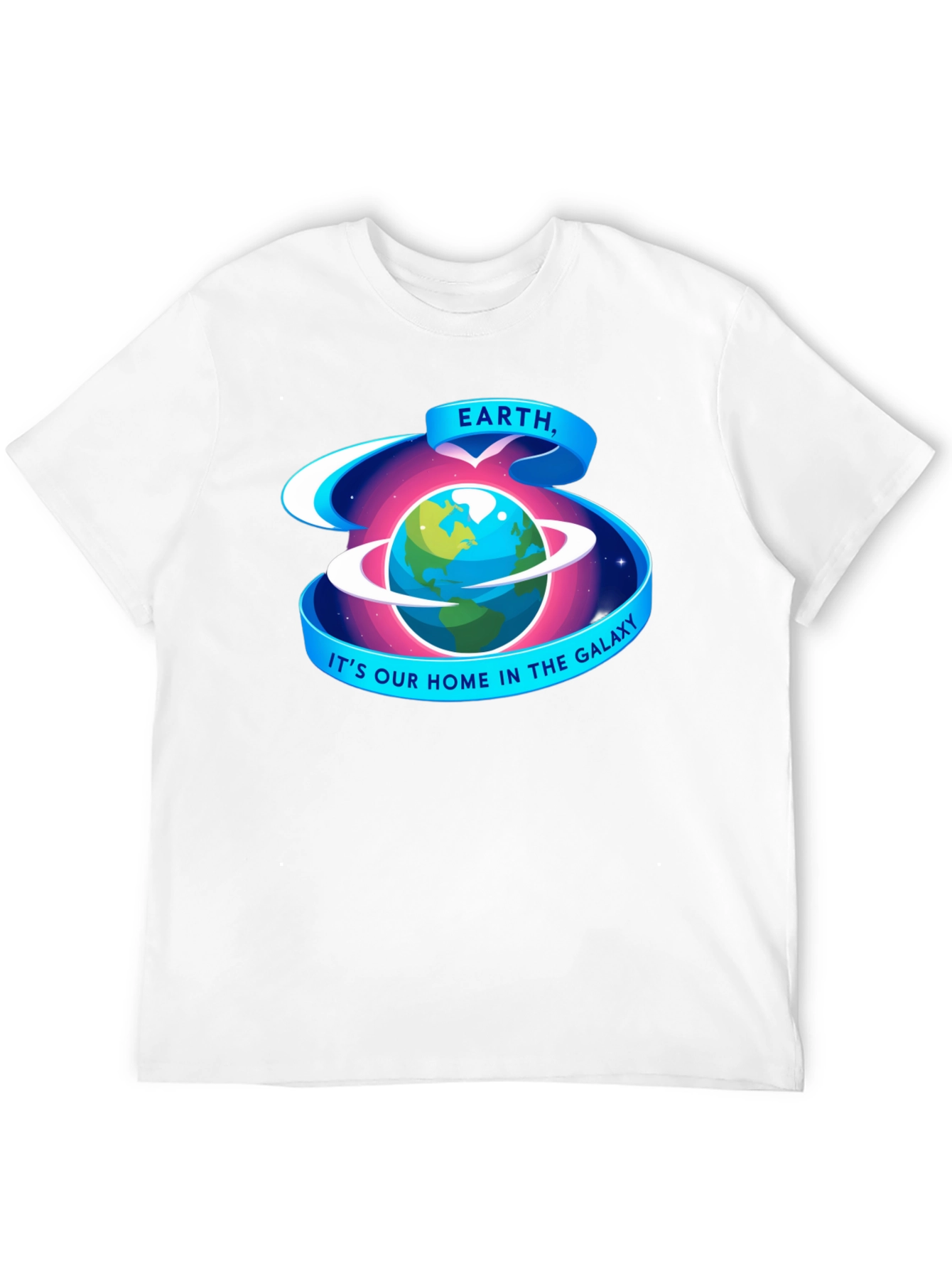 Earth Our Home Galaxy T-Shirt