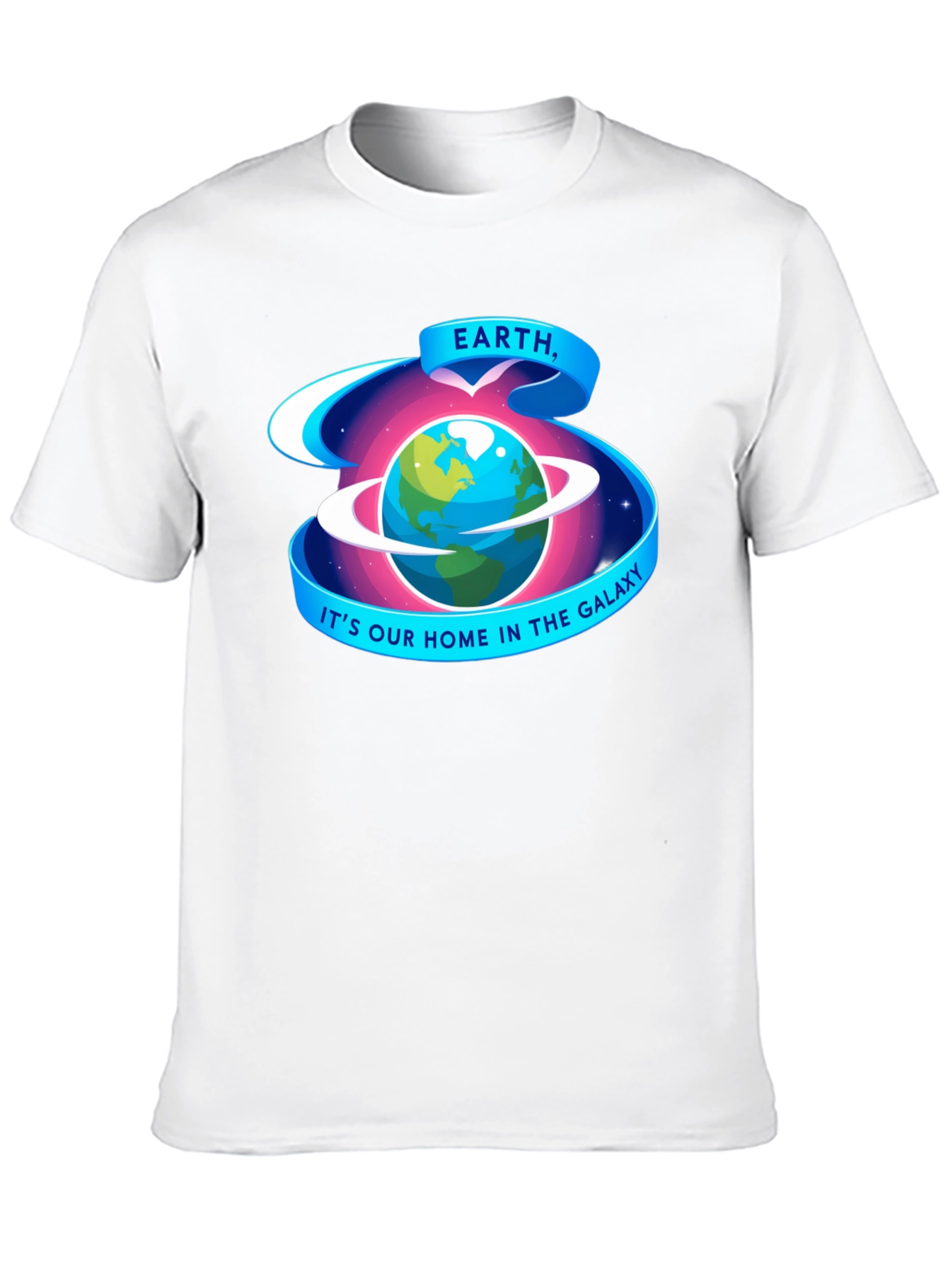Earth Our Home Galaxy T-Shirt
