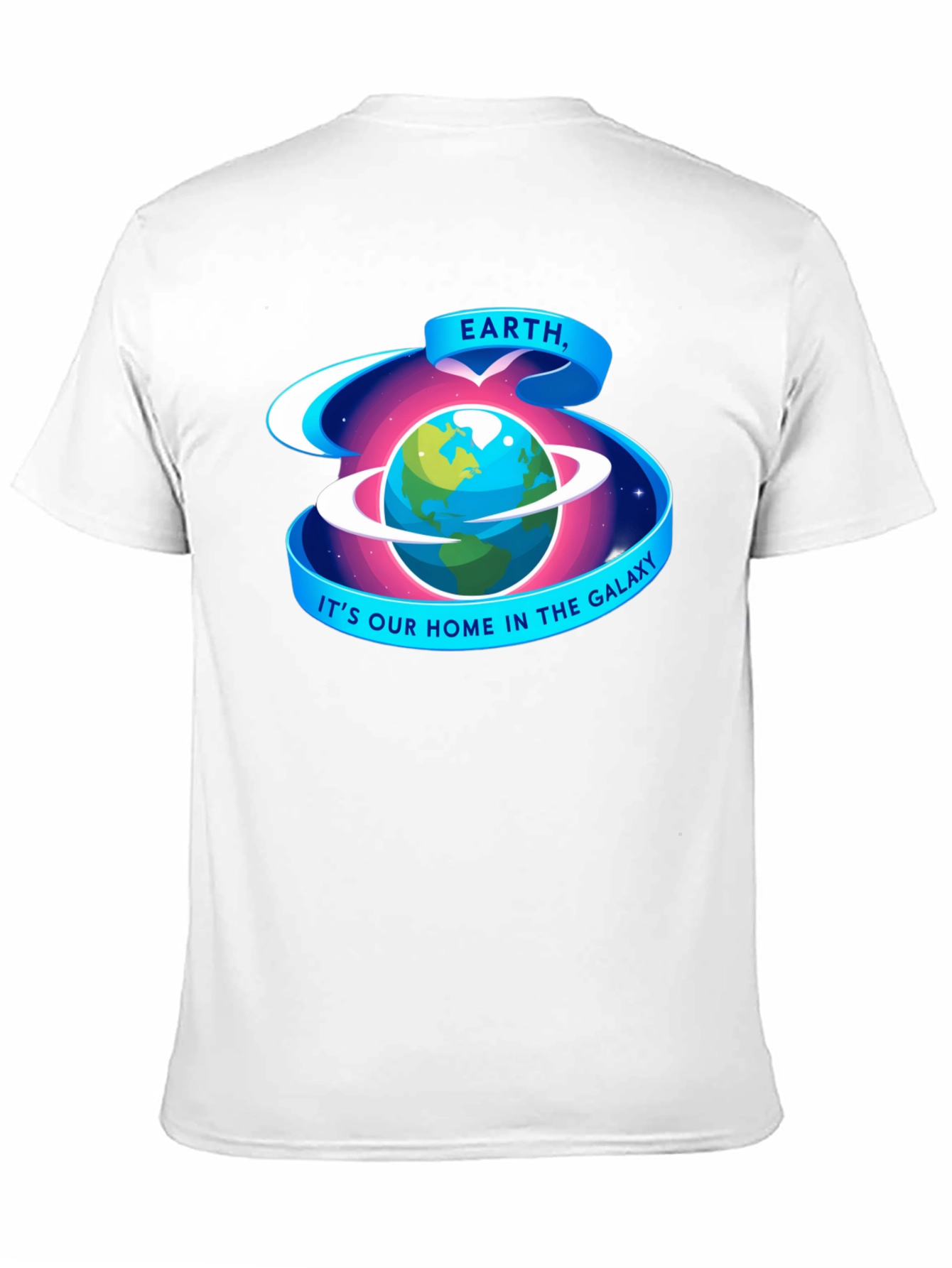 Earth Our Home Galaxy T-Shirt