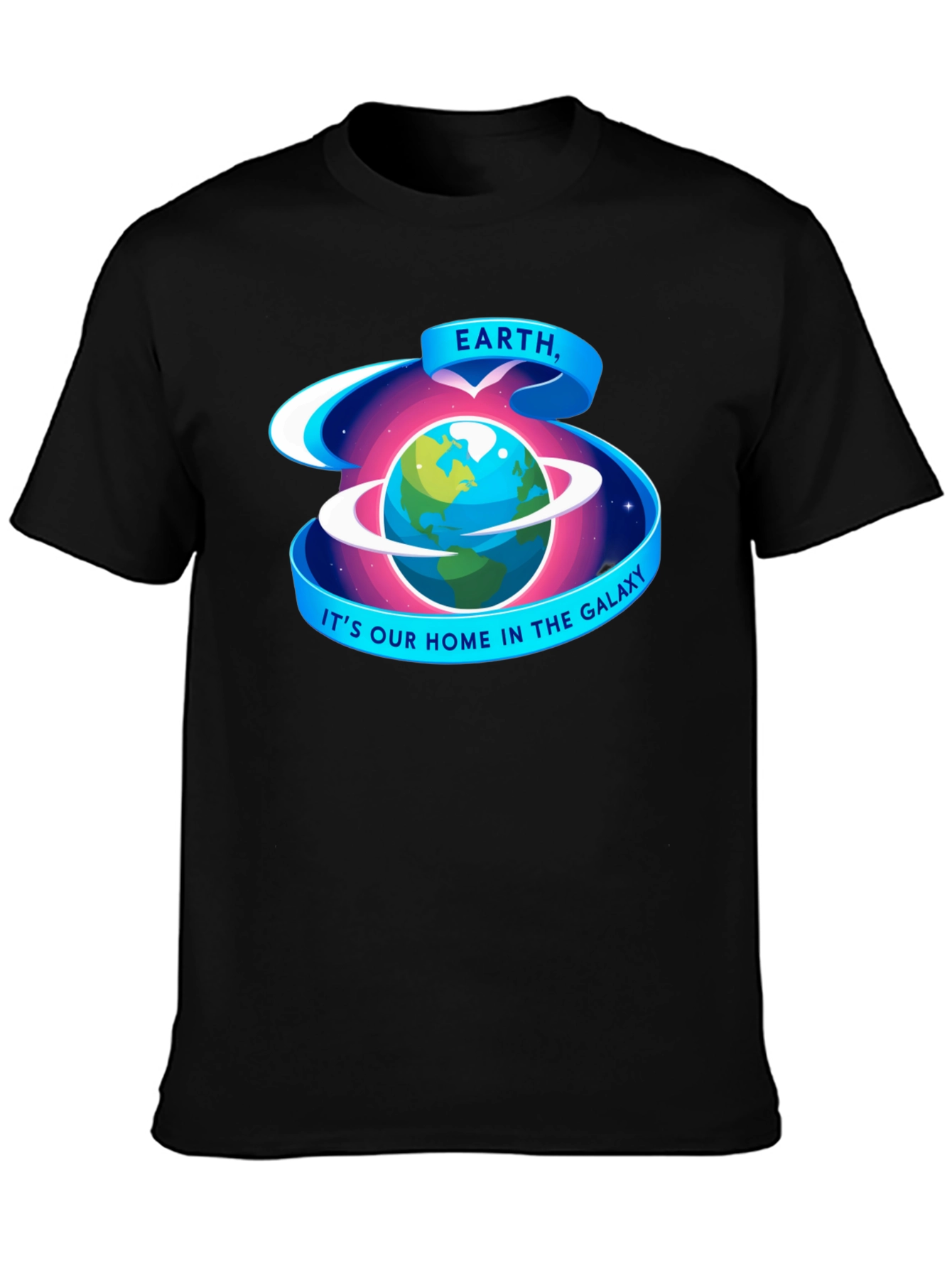 Earth Our Home Galaxy T-Shirt