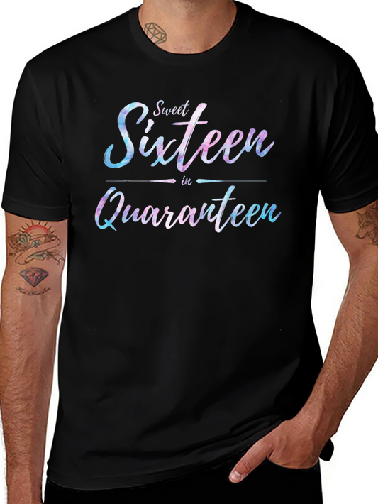 Sweet Sixteen in Quarantine Graphic Tee