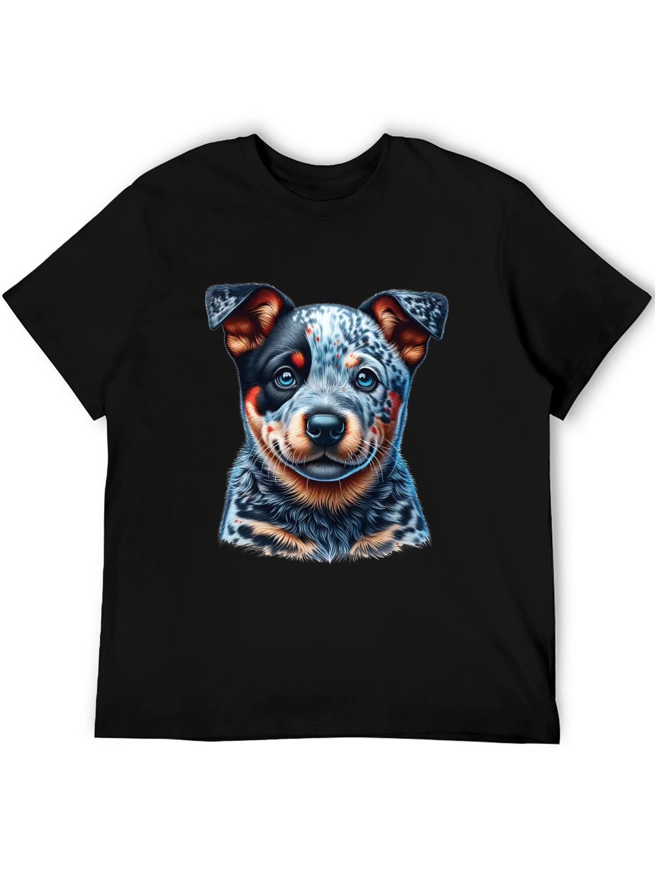 Cute Blue Heeler Puppy Dog Graphic T-Shirt