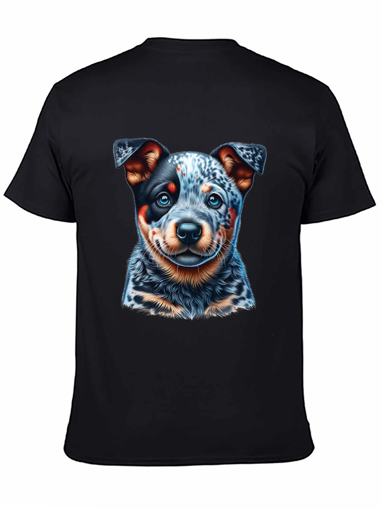 Cute Blue Heeler Puppy Dog Graphic T-Shirt