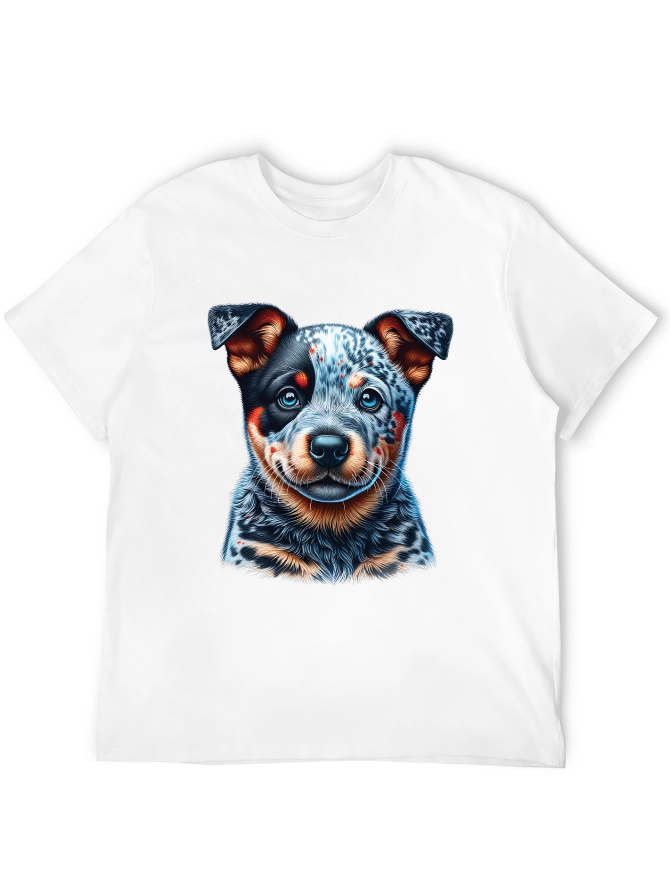 Cute Blue Heeler Puppy Dog Graphic T-Shirt