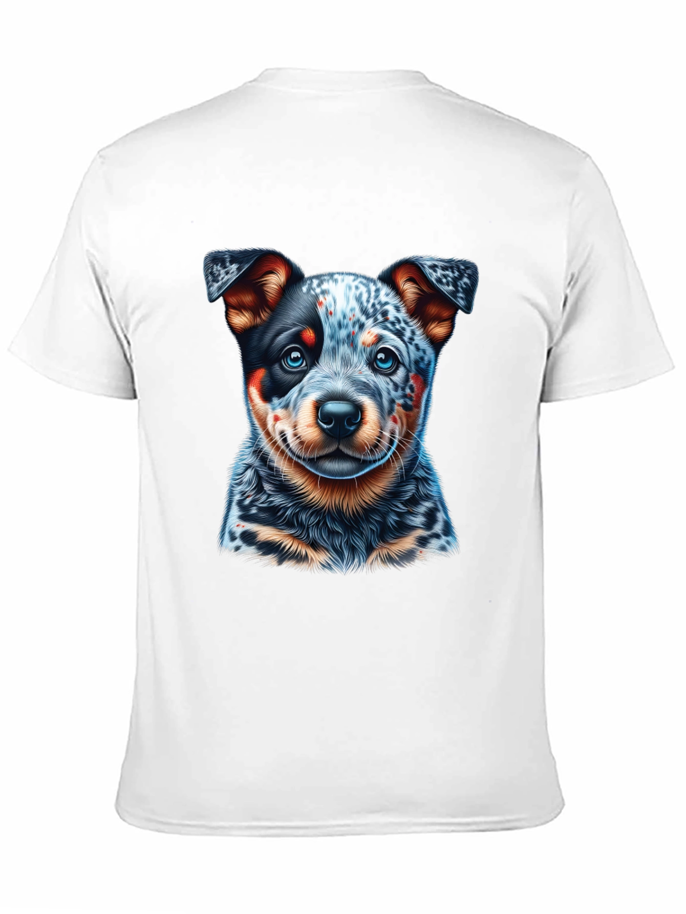 Cute Blue Heeler Puppy Dog Graphic T-Shirt