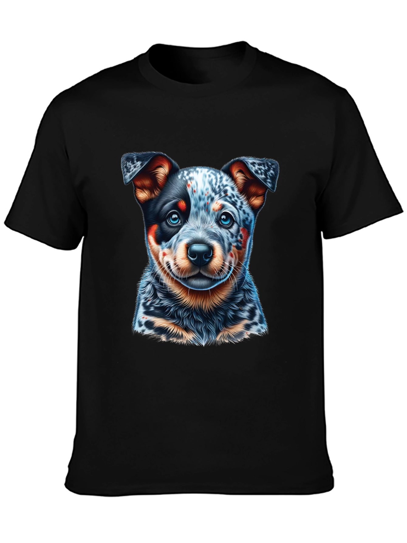 Cute Blue Heeler Puppy Dog Graphic T-Shirt