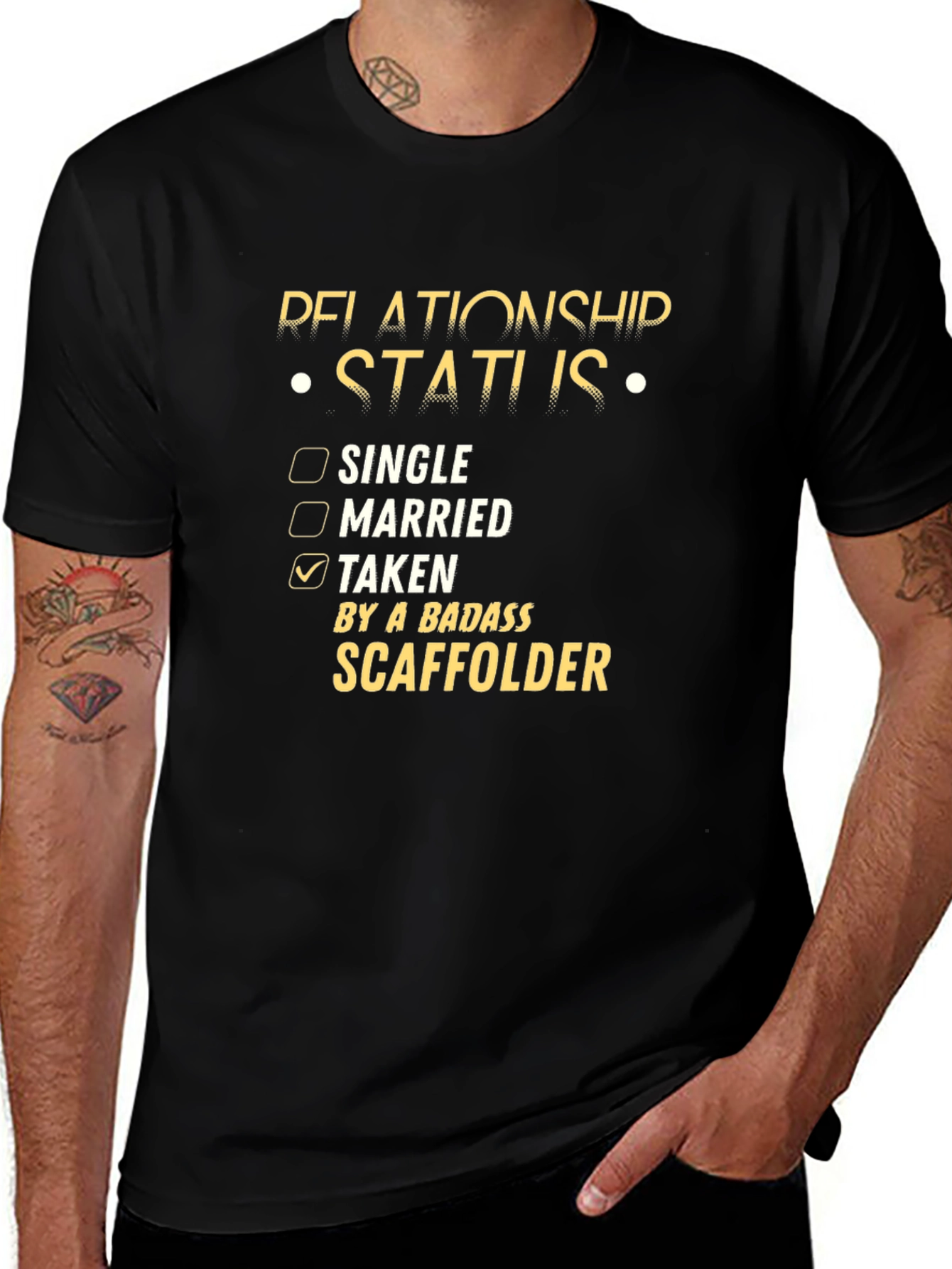 Taken by a Badass Scaffolder T-Shirt