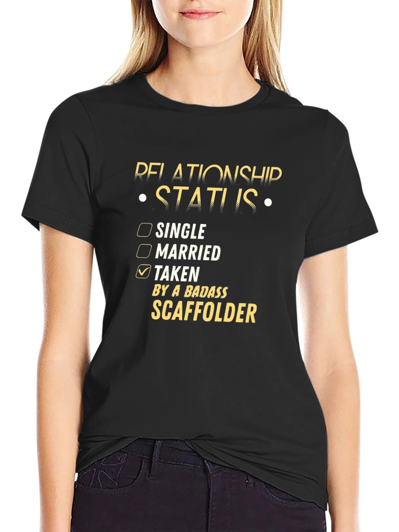 Taken by a Badass Scaffolder T-Shirt