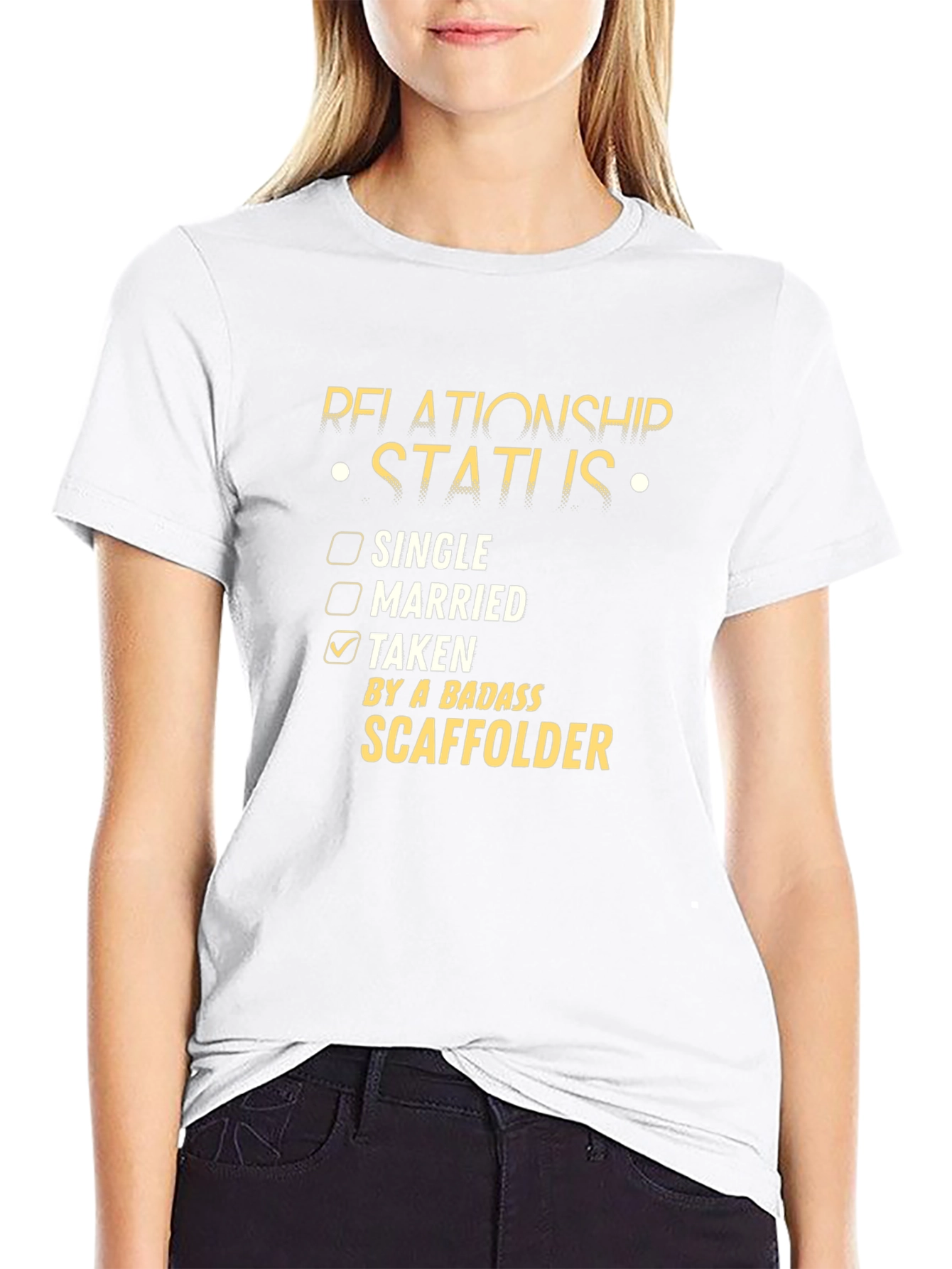 Taken by a Badass Scaffolder T-Shirt