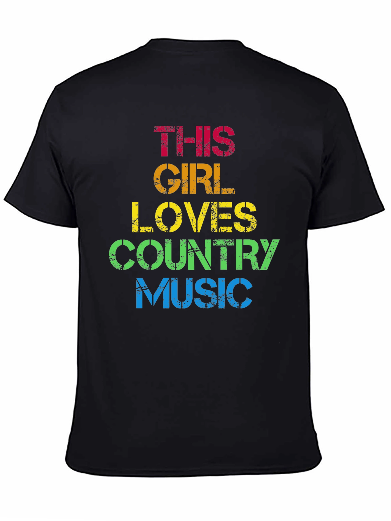 This Girl Loves Country Music T-Shirt