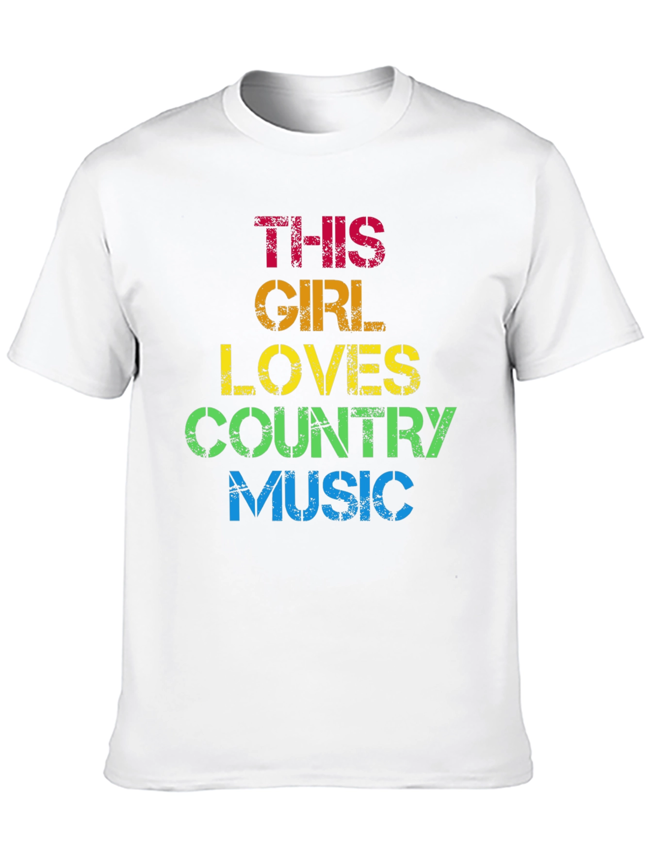 This Girl Loves Country Music T-Shirt