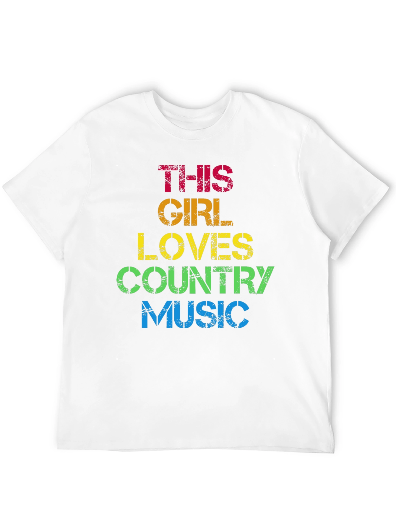 This Girl Loves Country Music T-Shirt